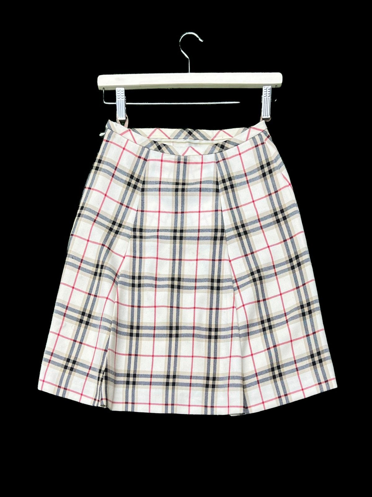 Burberry × Burberry Prorsum VINTAGE MINI SKIRT BURBERRY LONDON BLUE LABEL NOVACHECK Size 24" / US 00 / IT 34 - 1 Thumbnail