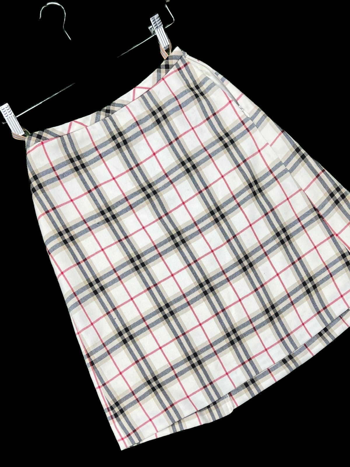 Burberry × Burberry Prorsum VINTAGE MINI SKIRT BURBERRY LONDON BLUE LABEL NOVACHECK Size 24" / US 00 / IT 34 - 6 Thumbnail