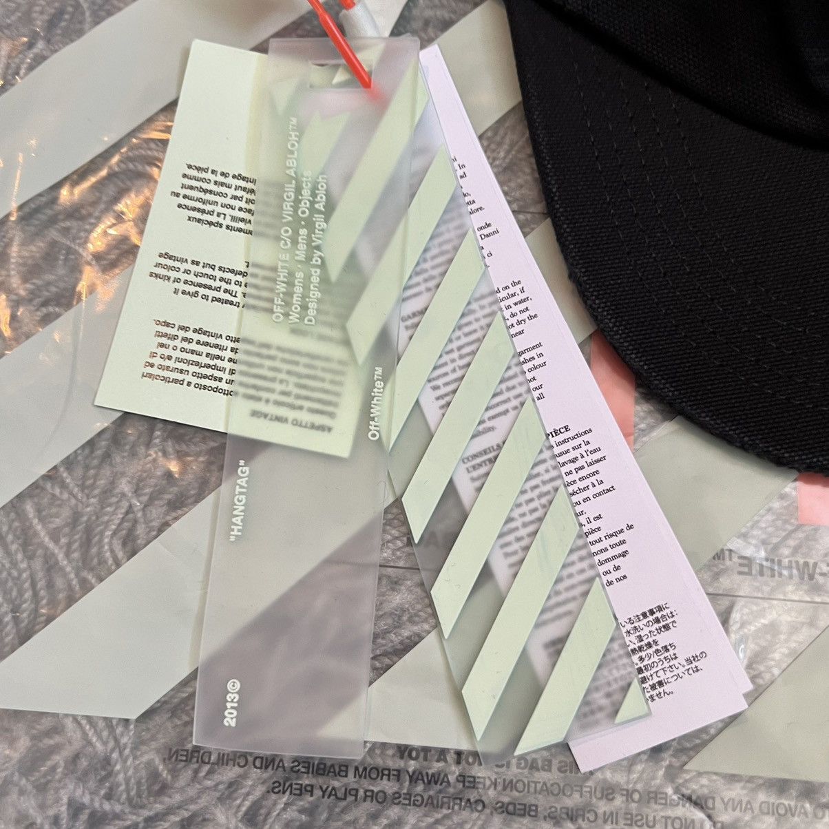 Off-White Off-White by Virgil Abloh embroidered cap black O/S BNWT Size ONE SIZE - 3 Thumbnail