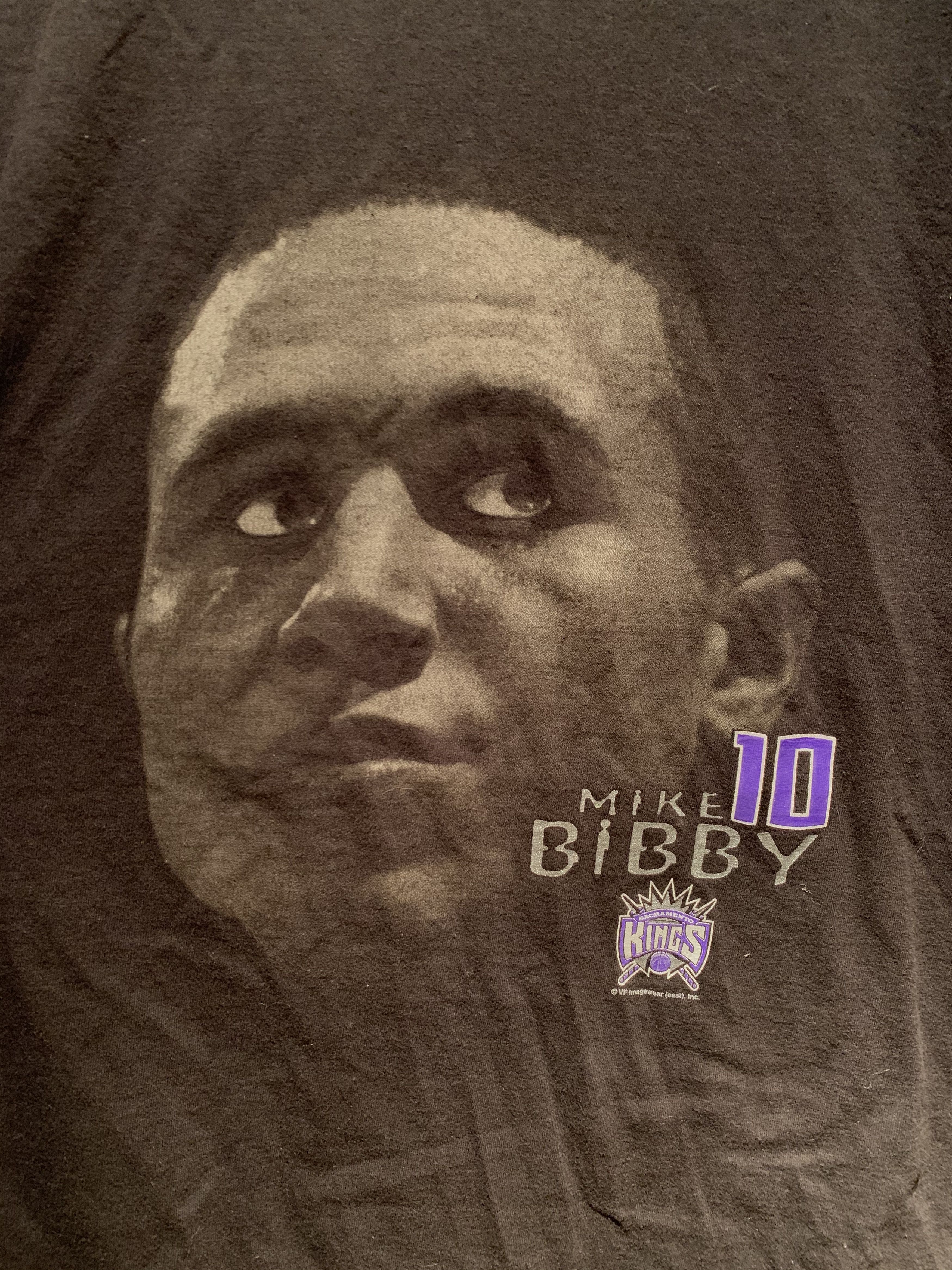 NBA × Vintage *RARE* Vintage Mike Bibby Sacramento Kings NBA T-Shirt - M Size US M / EU 48-50 / 2 - 2 Thumbnail