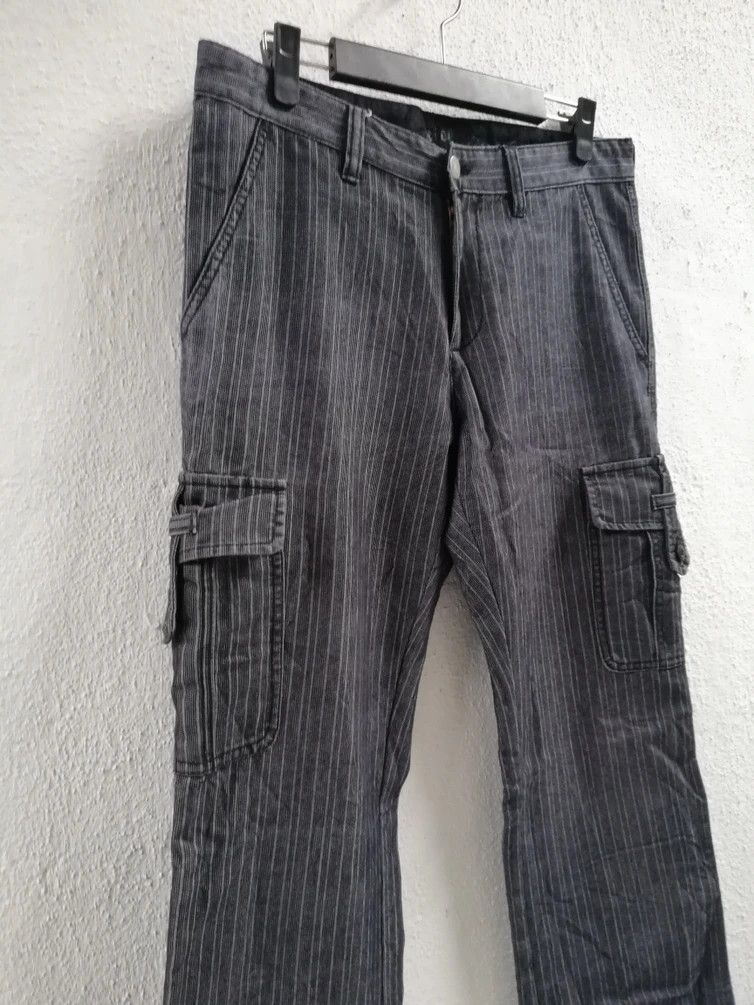 Japanese Brand Flared Japanese Mossimo Cargo Pant 33x33.5 Size US 33 - 2 Thumbnail