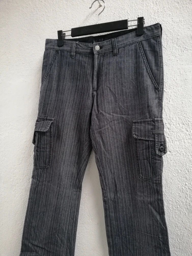 Japanese Brand Flared Japanese Mossimo Cargo Pant 33x33.5 Size US 33 - 3 Thumbnail