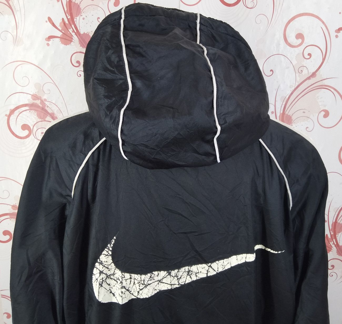 Nike × Sports Specialties Vintage NIKE Big Logo Winter LongStyle Jacket Hoodie Size US L / EU 52-54 / 3 - 12 Thumbnail