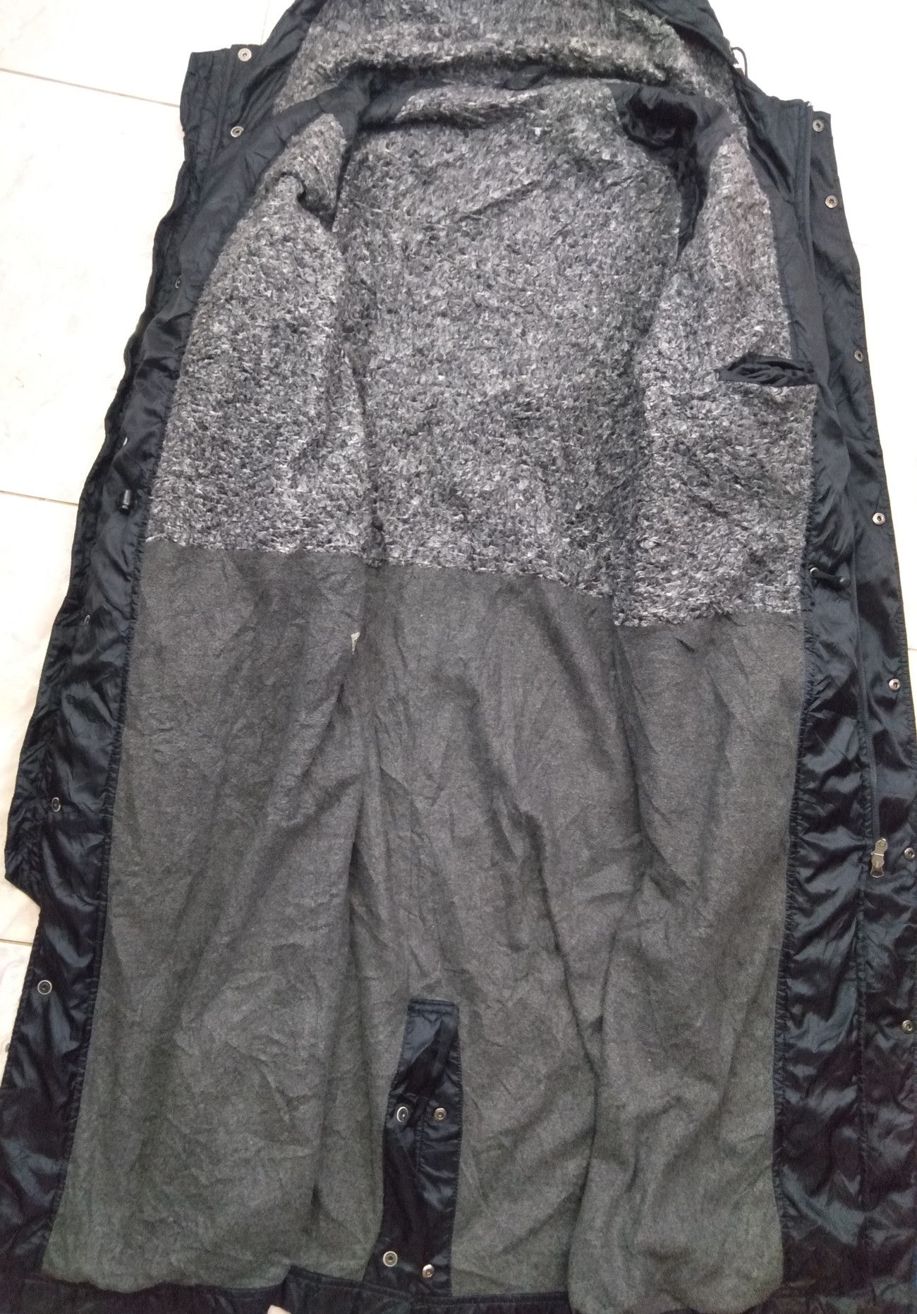 Nike × Sports Specialties Vintage NIKE Big Logo Winter LongStyle Jacket Hoodie Size US L / EU 52-54 / 3 - 16 Thumbnail