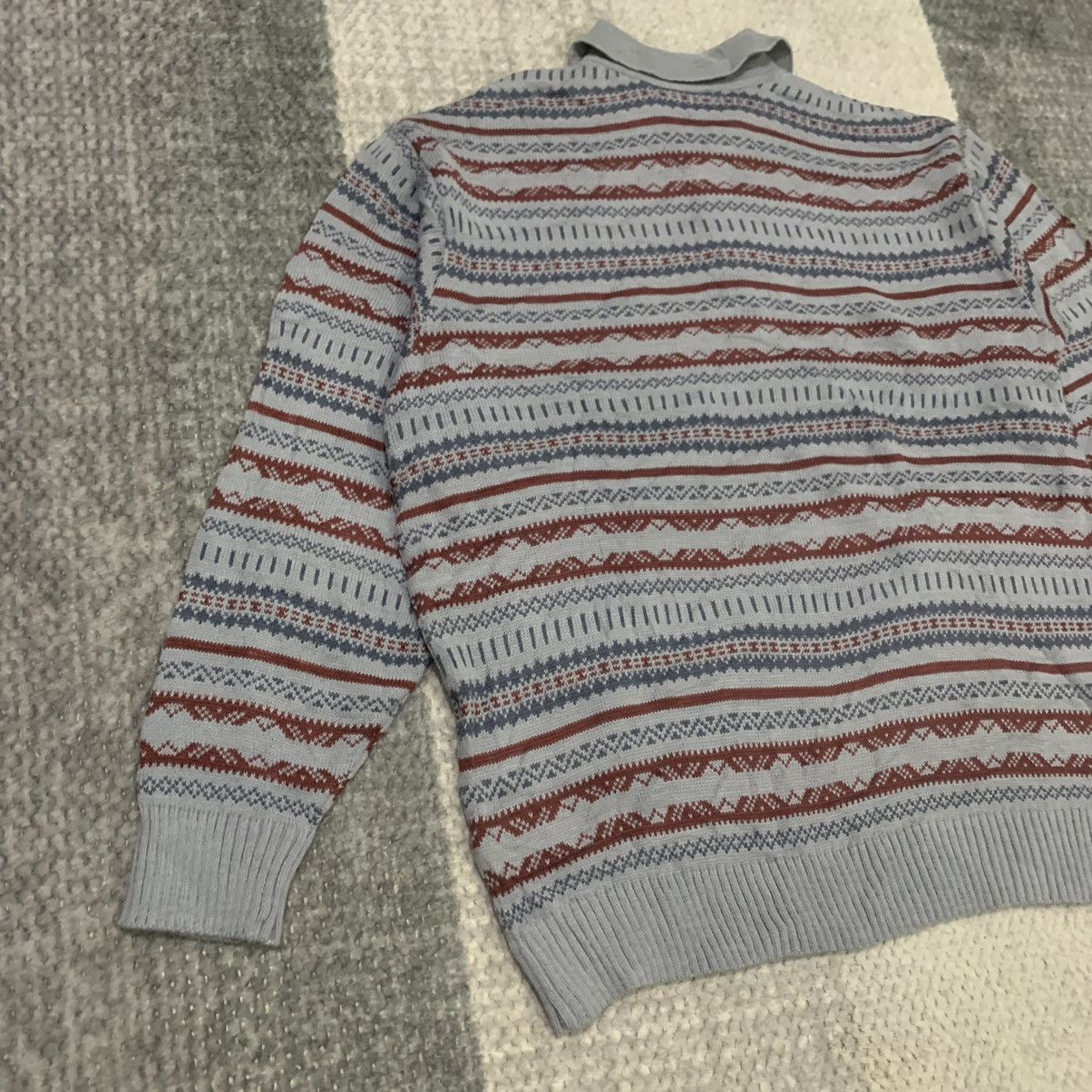 Alice San Diego × Aran Isles Knitwear ALICE BONY DESSIN Men Polo Knitwear Jumper Pullover Sweater Size US L / EU 52-54 / 3 - 11 Thumbnail