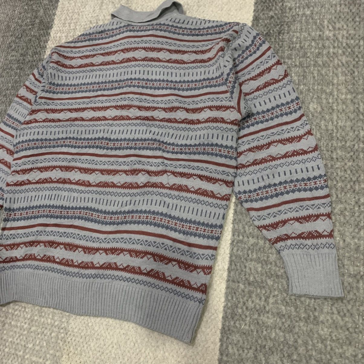 Alice San Diego × Aran Isles Knitwear ALICE BONY DESSIN Men Polo Knitwear Jumper Pullover Sweater Size US L / EU 52-54 / 3 - 12 Thumbnail