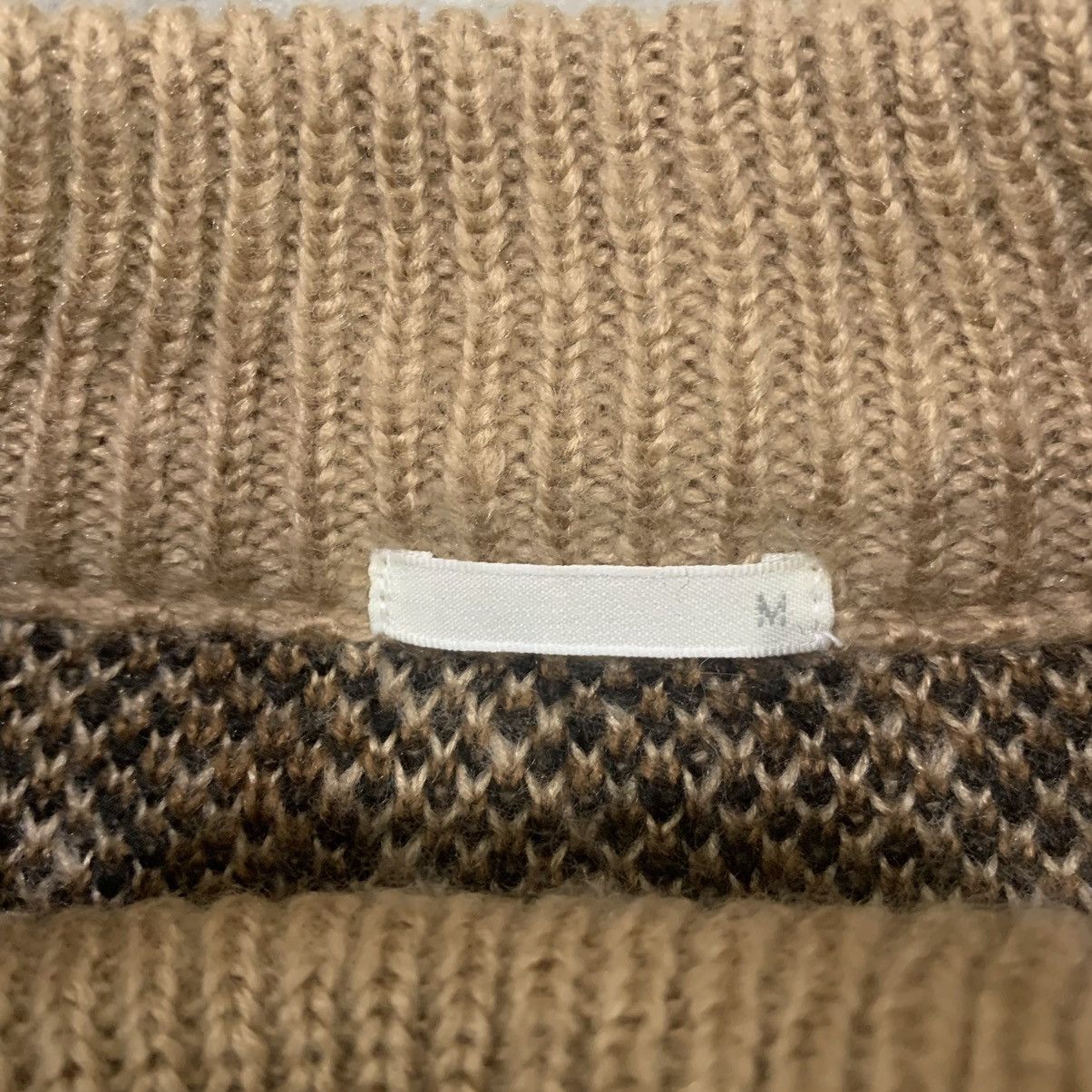 Homespun Knitwear × Tiger of Sweden GU Vtg Cheetah Leopard Pure Baggy Knitwear Pullover Sweater Size L / US 10 / IT 46 - 13 Thumbnail