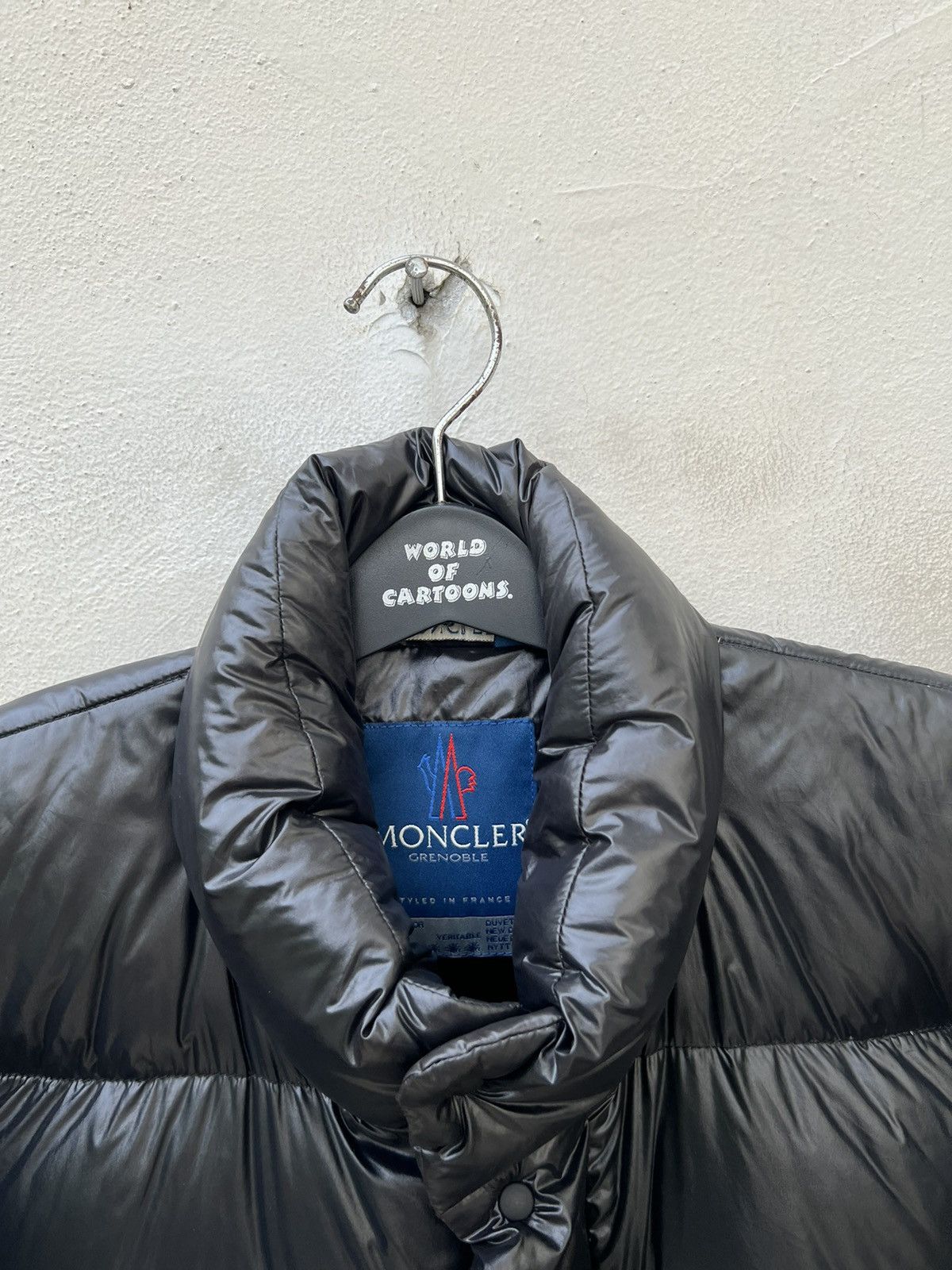 Moncler Vintage Moncler Grenoble Black Puffer Down Jacket Size US M / EU 48-50 / 2 - 2 Thumbnail