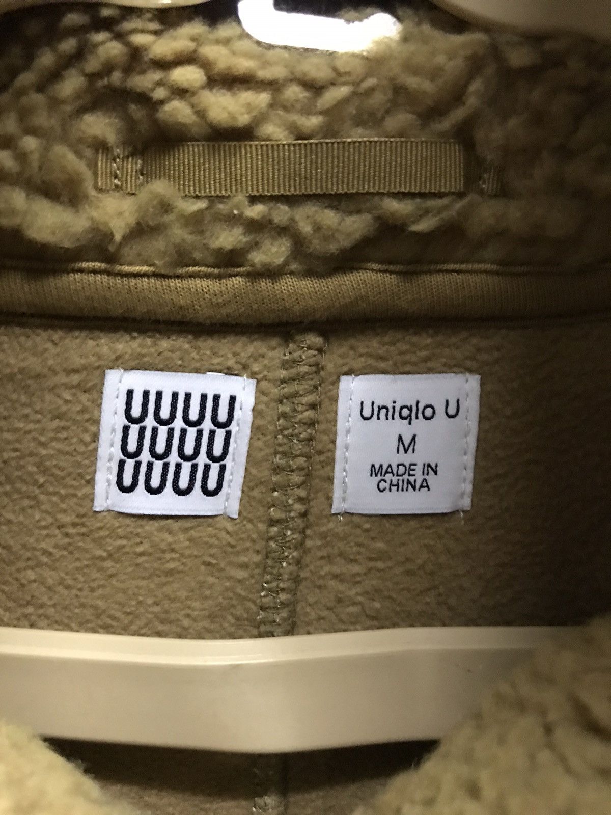 Christophe Lemaire × Uniqlo Uuuuuuu Uniqlo deep pile fleece zipper jacket Size US M / EU 48-50 / 2 - 3 Thumbnail