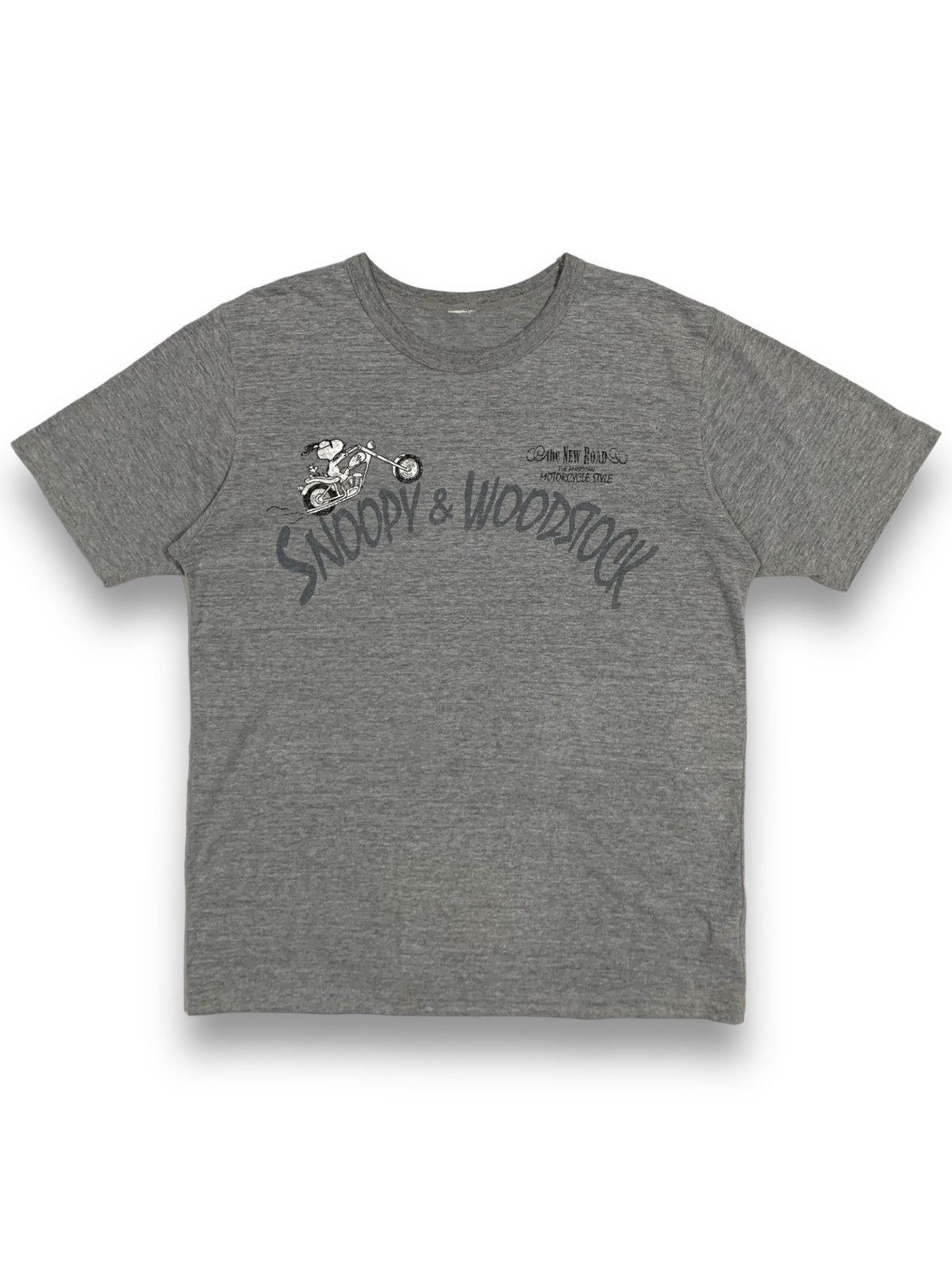 Cartoon Network Peanuts Snoopy & Woodstock American Motorcycle Style T-shirt Size US M / EU 48-50 / 2 - 2 Thumbnail