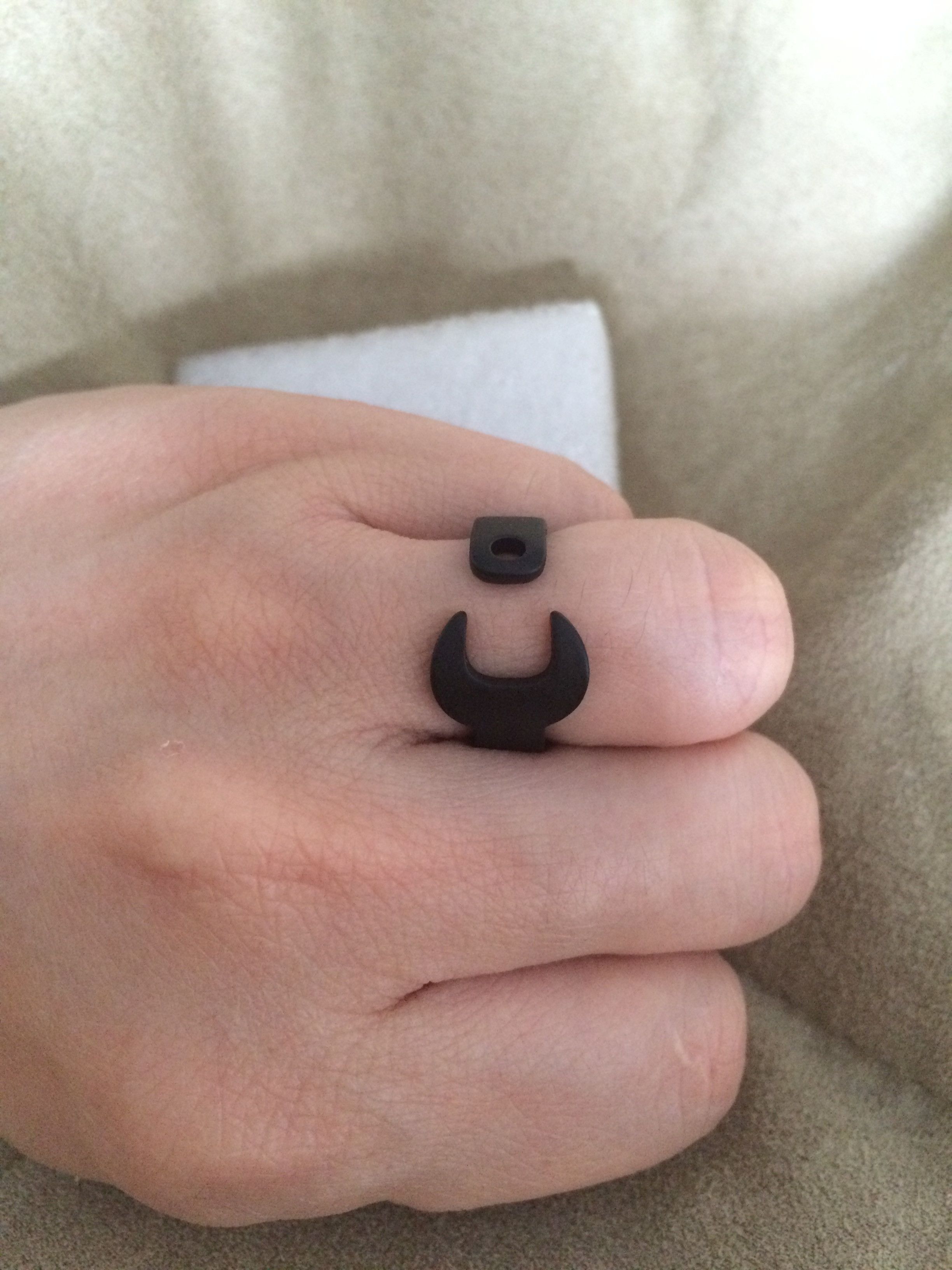 Jewelry Black Tool Adjustable Ring Size ONE SIZE - 4 Thumbnail