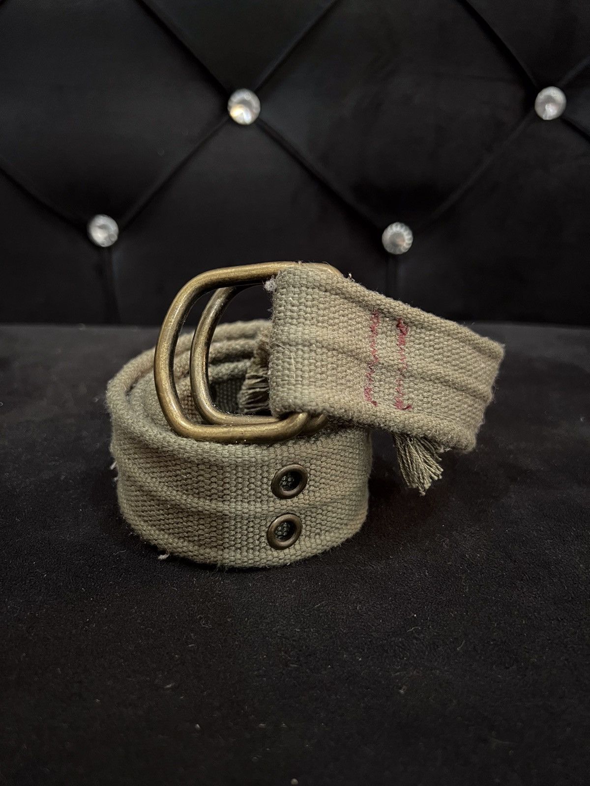 Other Military Style Buckle Belt Size ONE SIZE - 2 Thumbnail