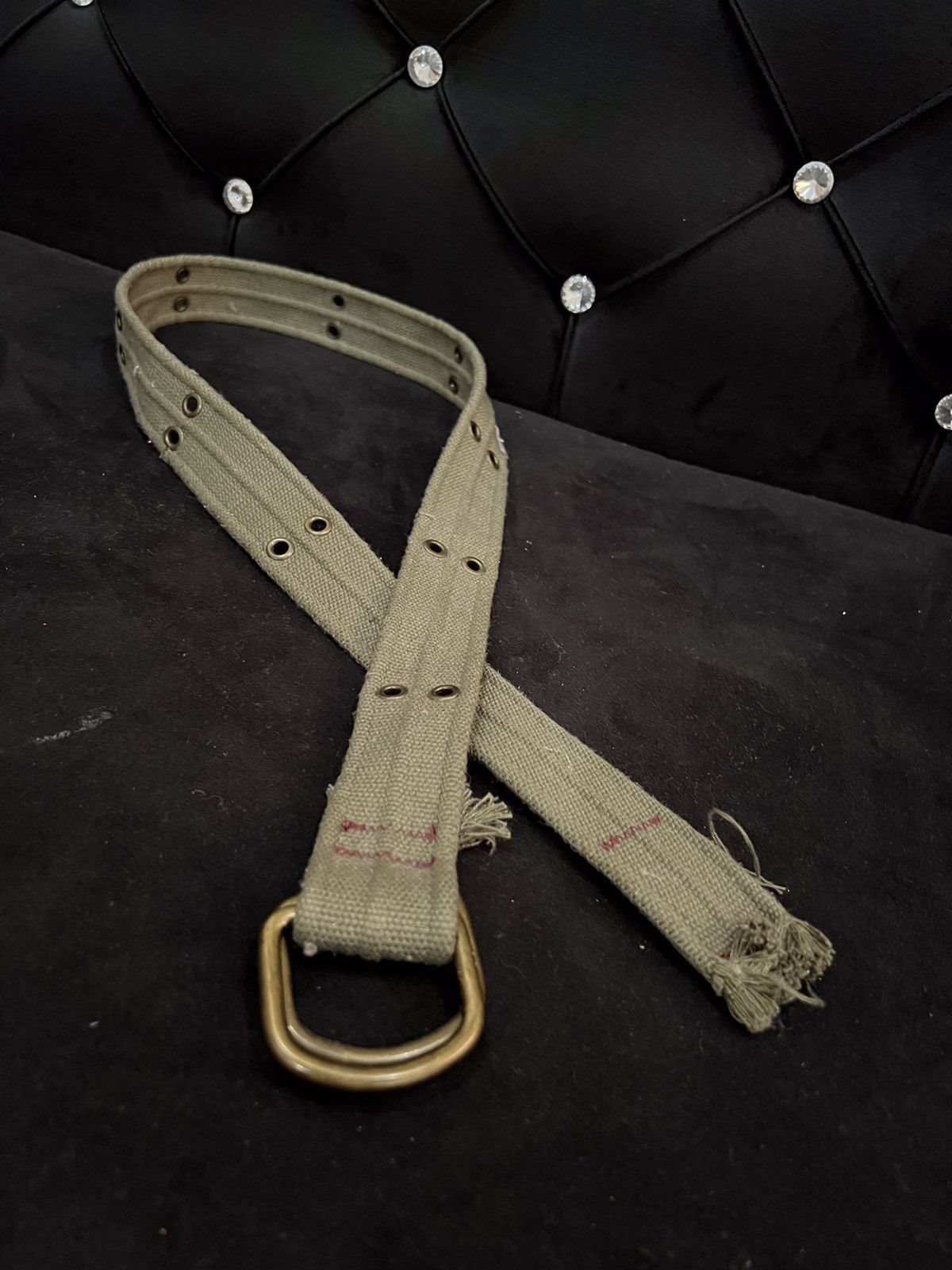Other Military Style Buckle Belt Size ONE SIZE - 3 Thumbnail