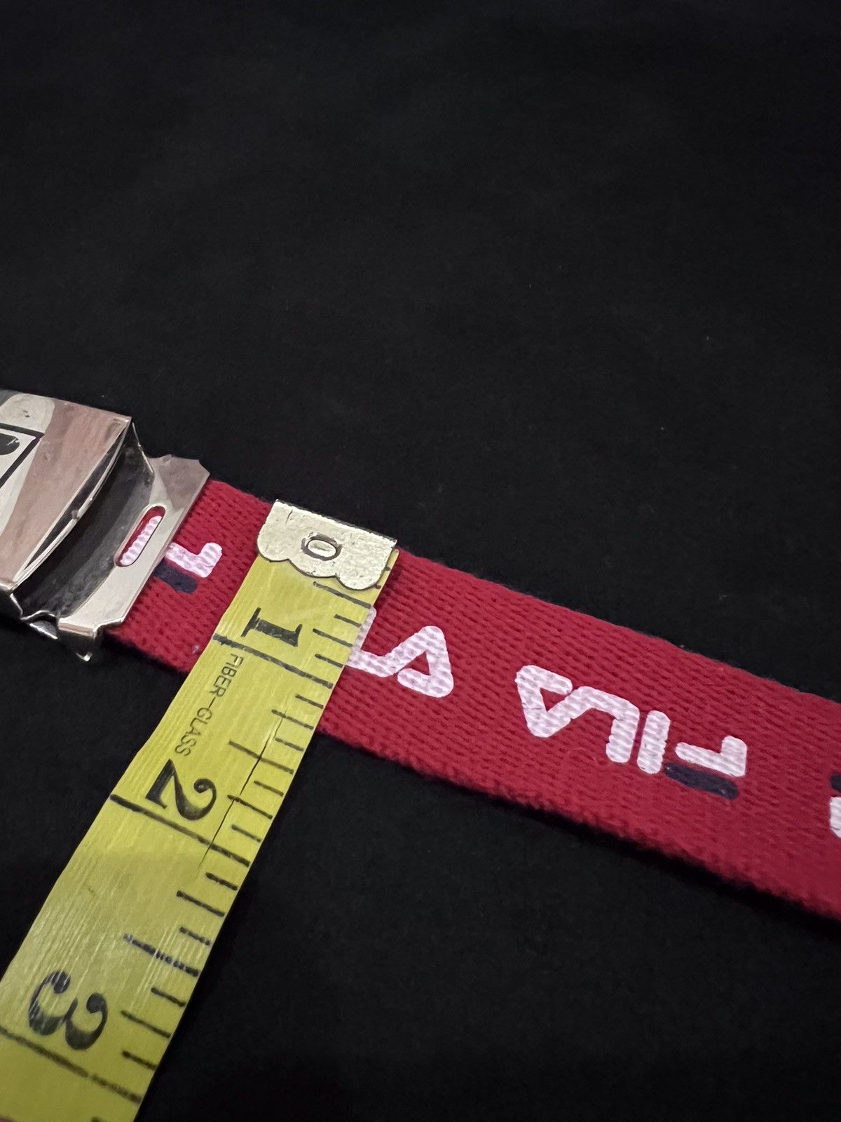 Fila Fila Canvas Spellout Buckle Belt Size ONE SIZE - 11 Thumbnail