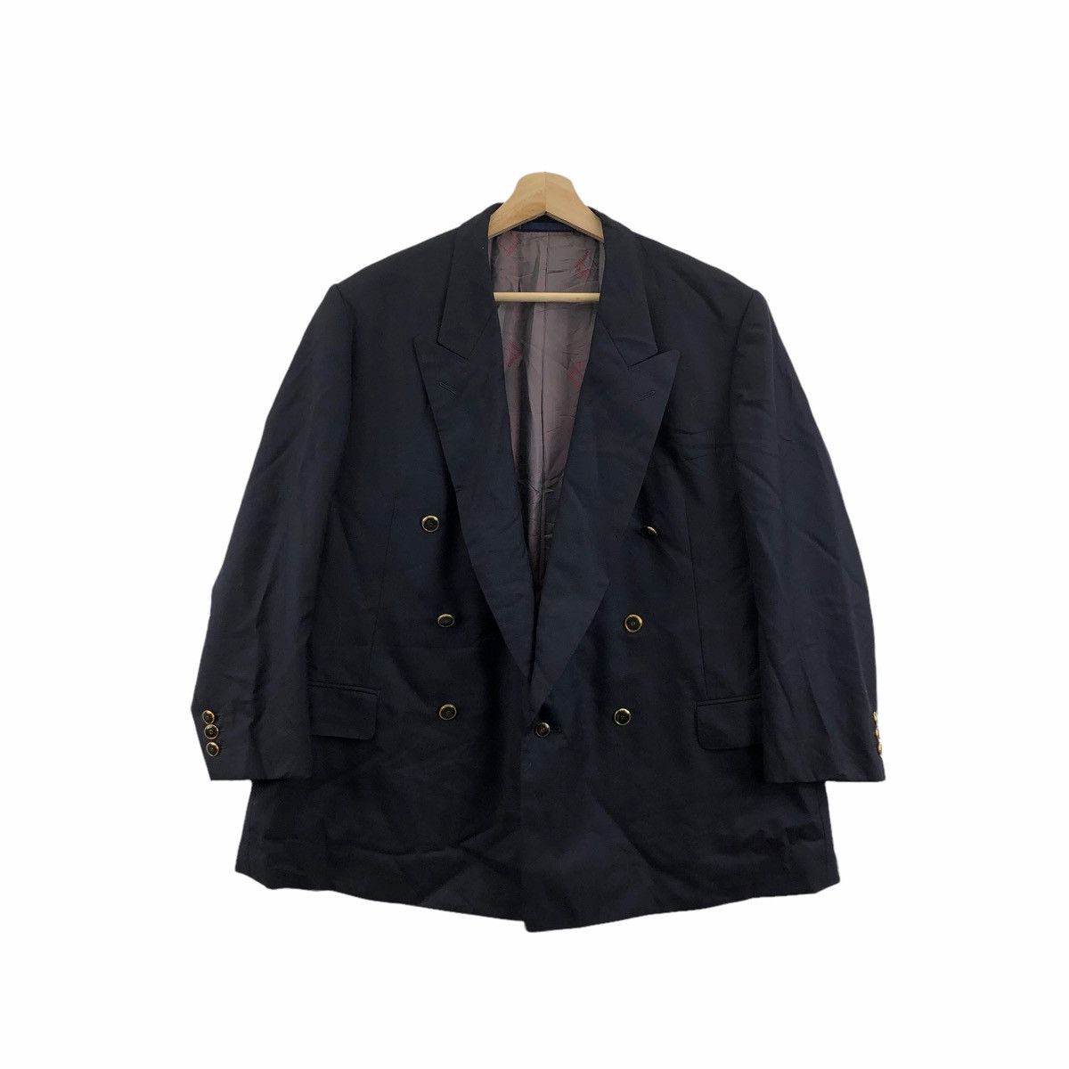 Alfred Dunhill Vtg 90’ DUNHILL CUSTOM MADE Double Breasted Blazer Coat ...