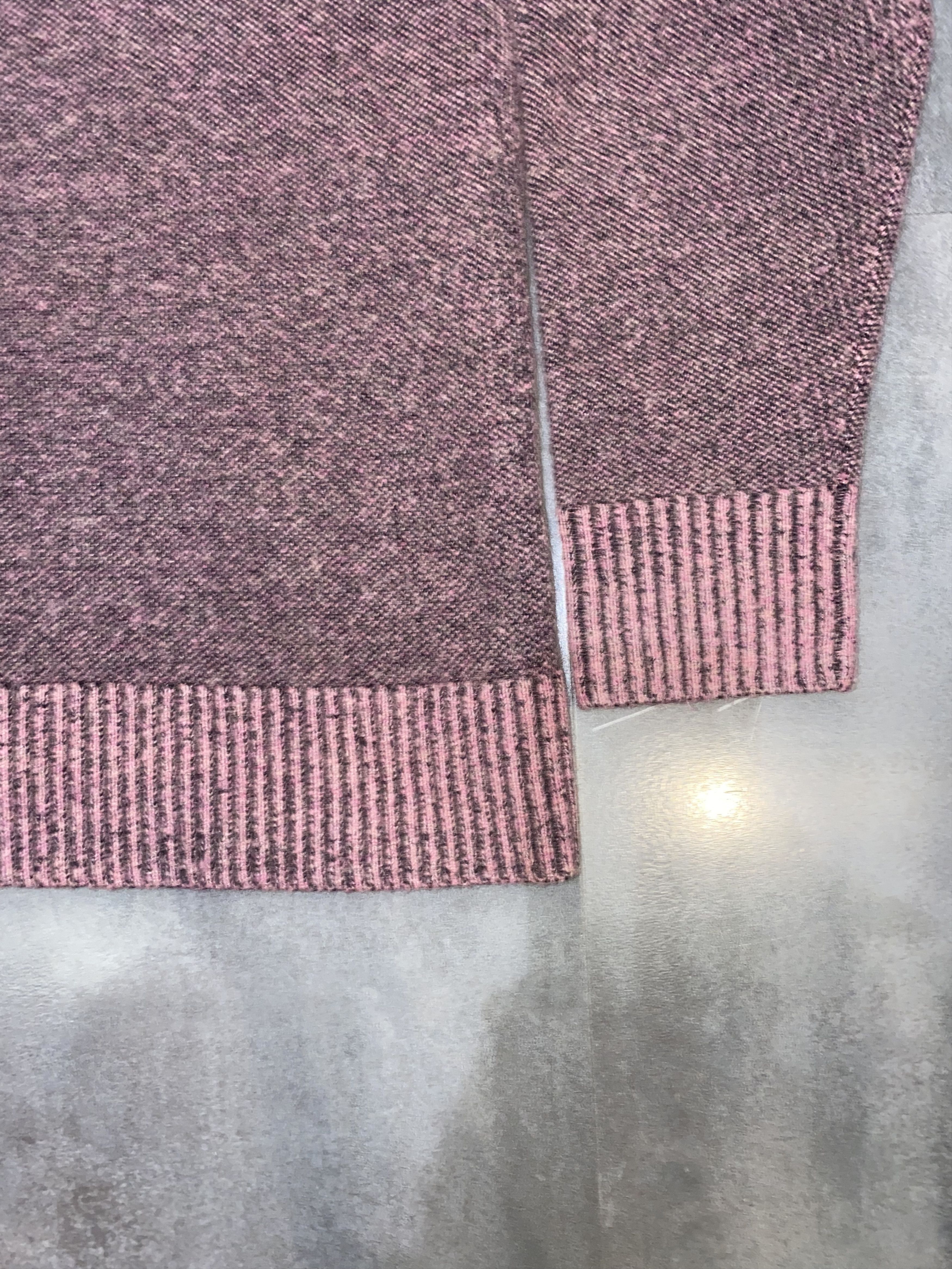 Balenciaga AW15 Balenciaga Pink Distressed Wool Handknit Sweater Size US M / EU 48-50 / 2 - 12 Thumbnail