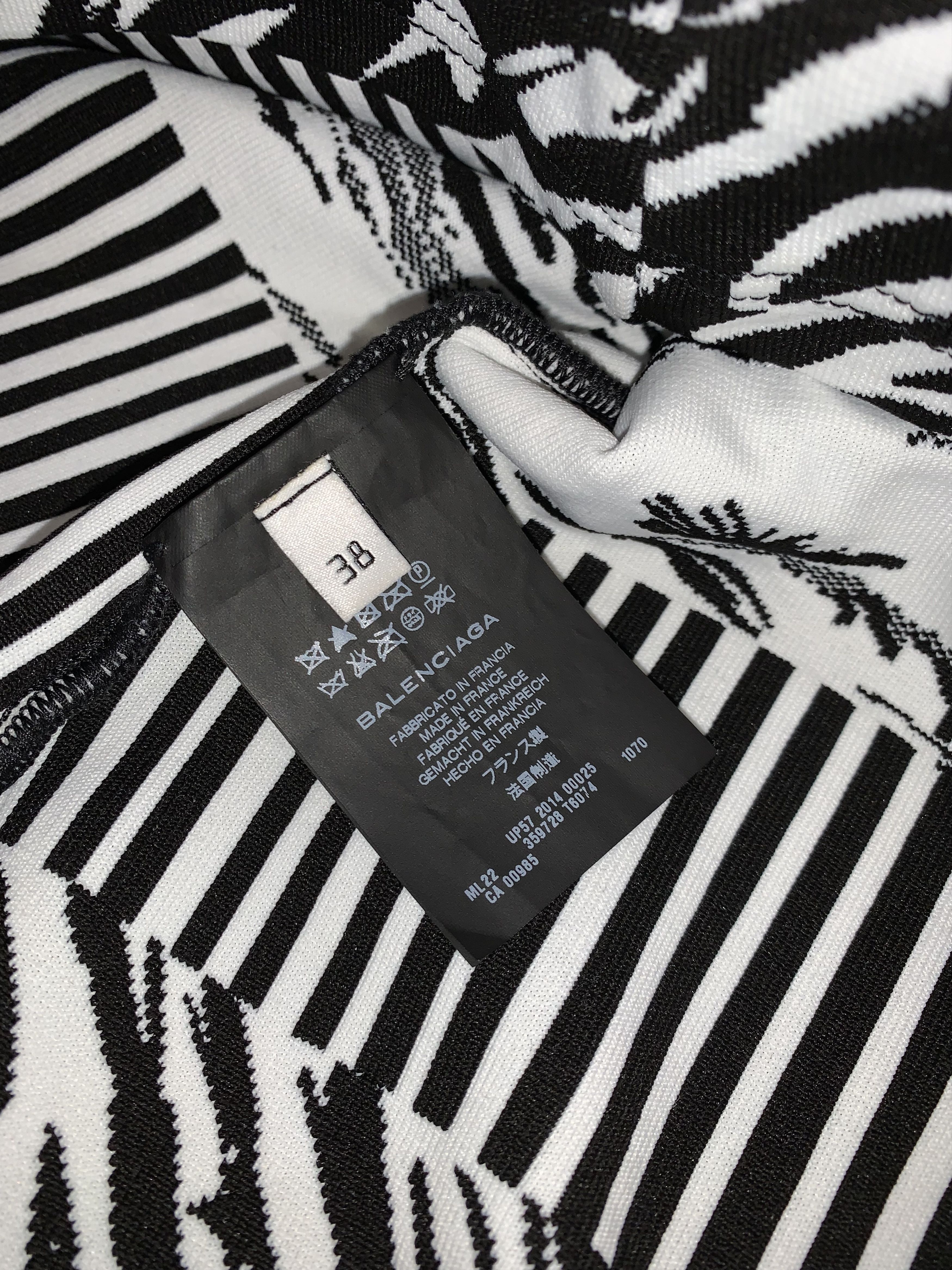 Balenciaga AW14 WMNS Balenciaga Abstract Print Sweater Size XS / US 0-2 / IT 36-38 - 12 Thumbnail