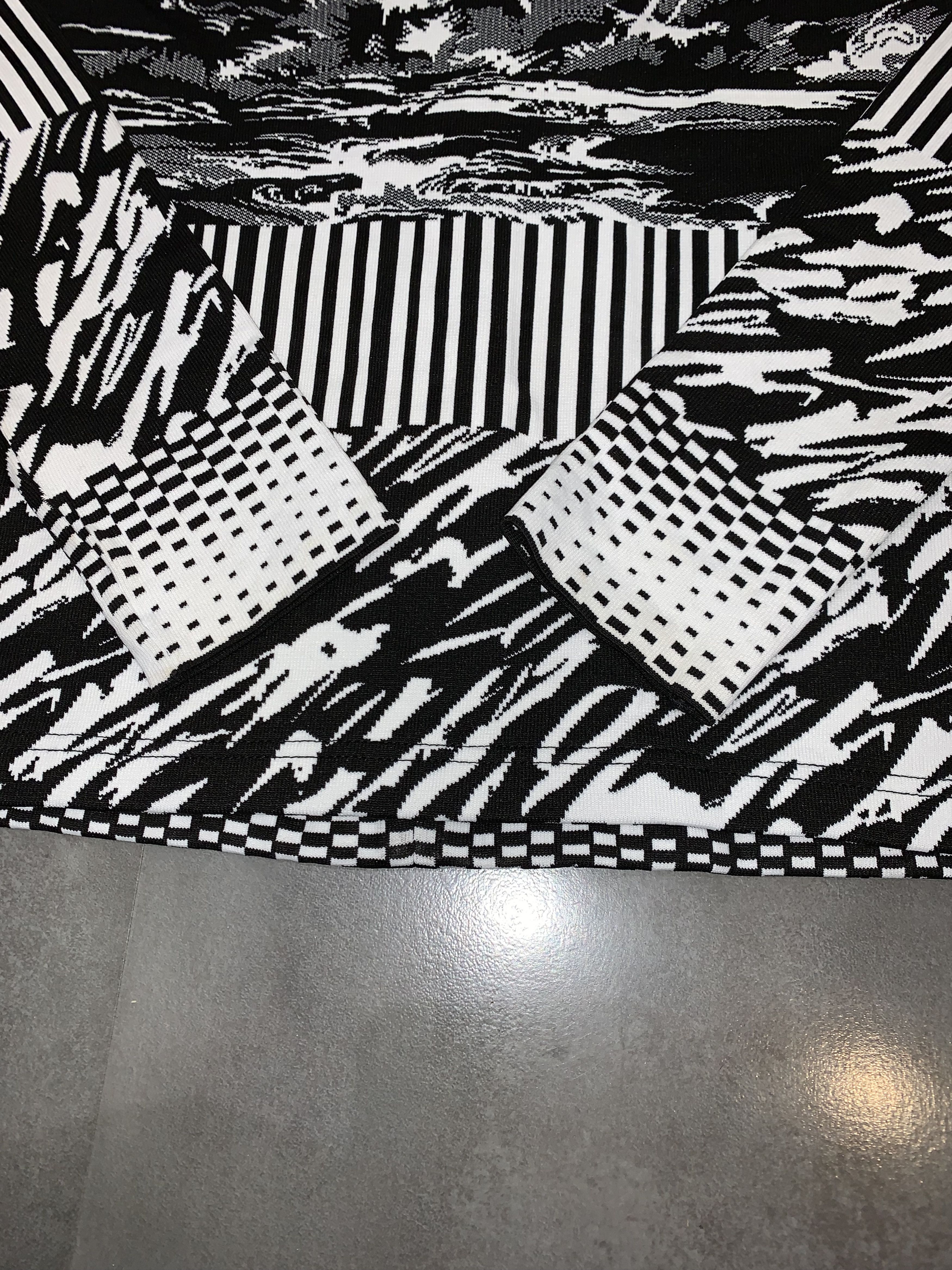 Balenciaga AW14 WMNS Balenciaga Abstract Print Sweater Size XS / US 0-2 / IT 36-38 - 8 Thumbnail