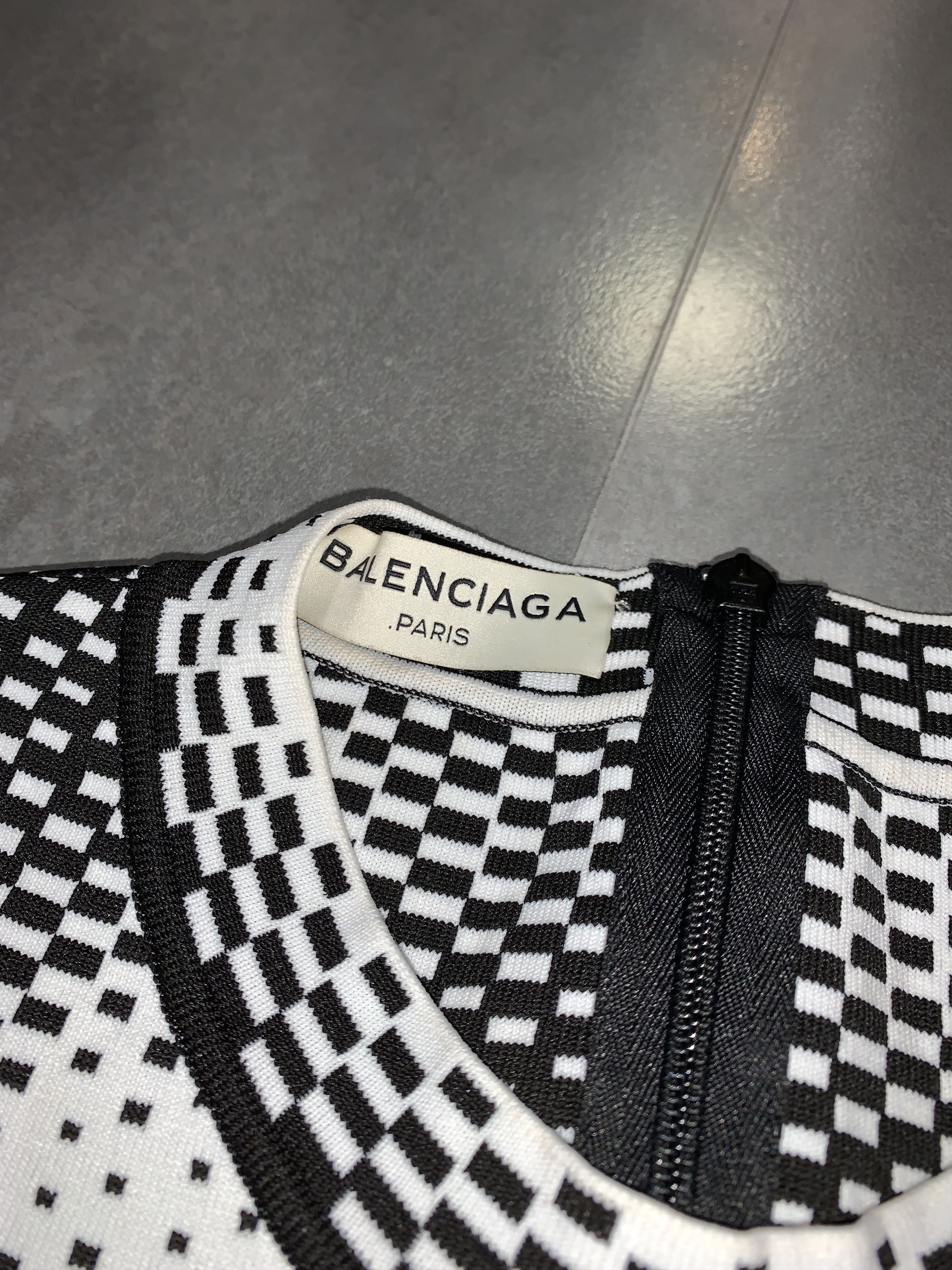 Balenciaga AW14 WMNS Balenciaga Abstract Print Sweater Size XS / US 0-2 / IT 36-38 - 11 Thumbnail