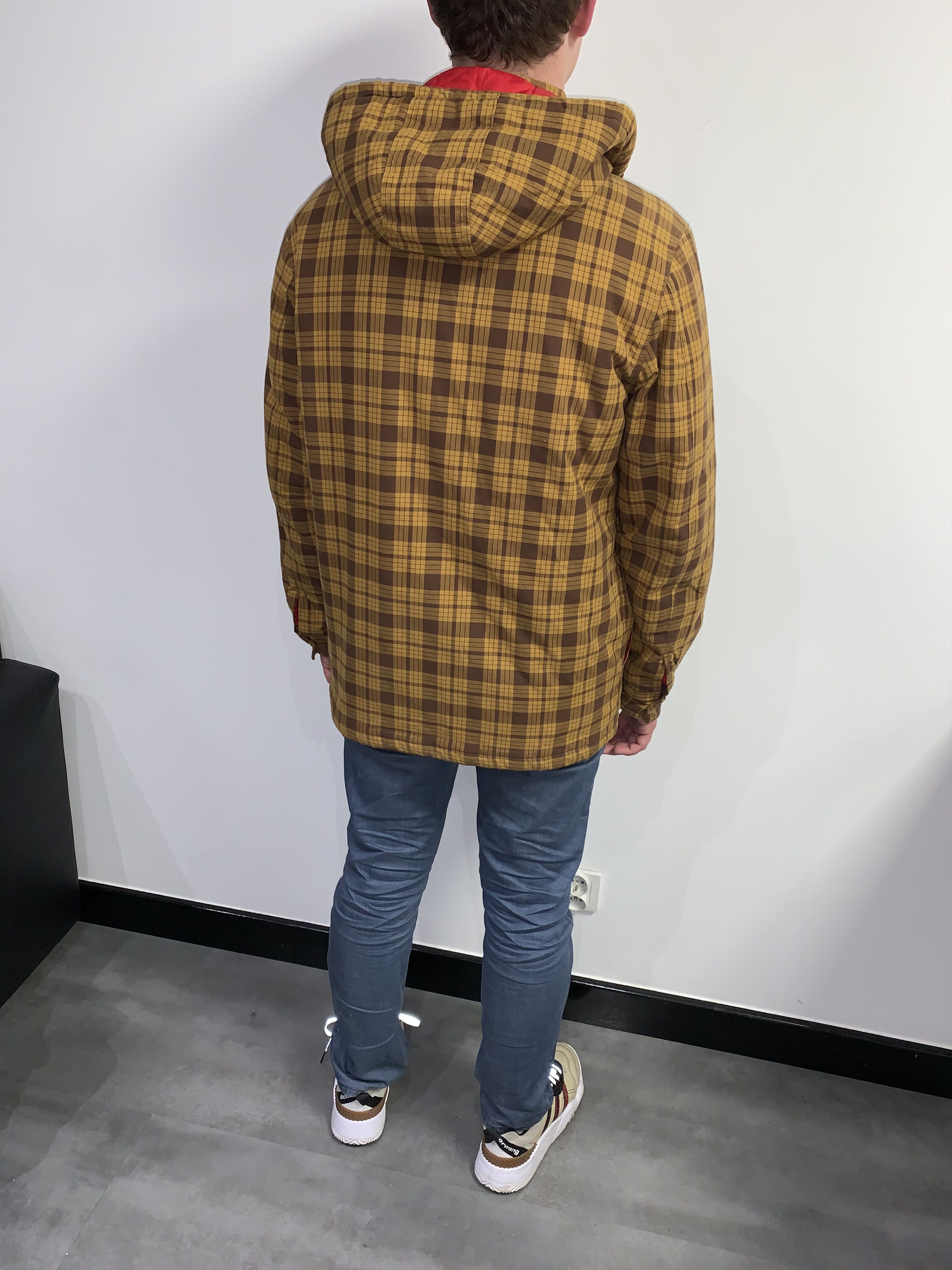 Supreme FW14 Supreme Quilted Zip Flannel Hooded Shirt Size US L / EU 52-54 / 3 - 3 Thumbnail
