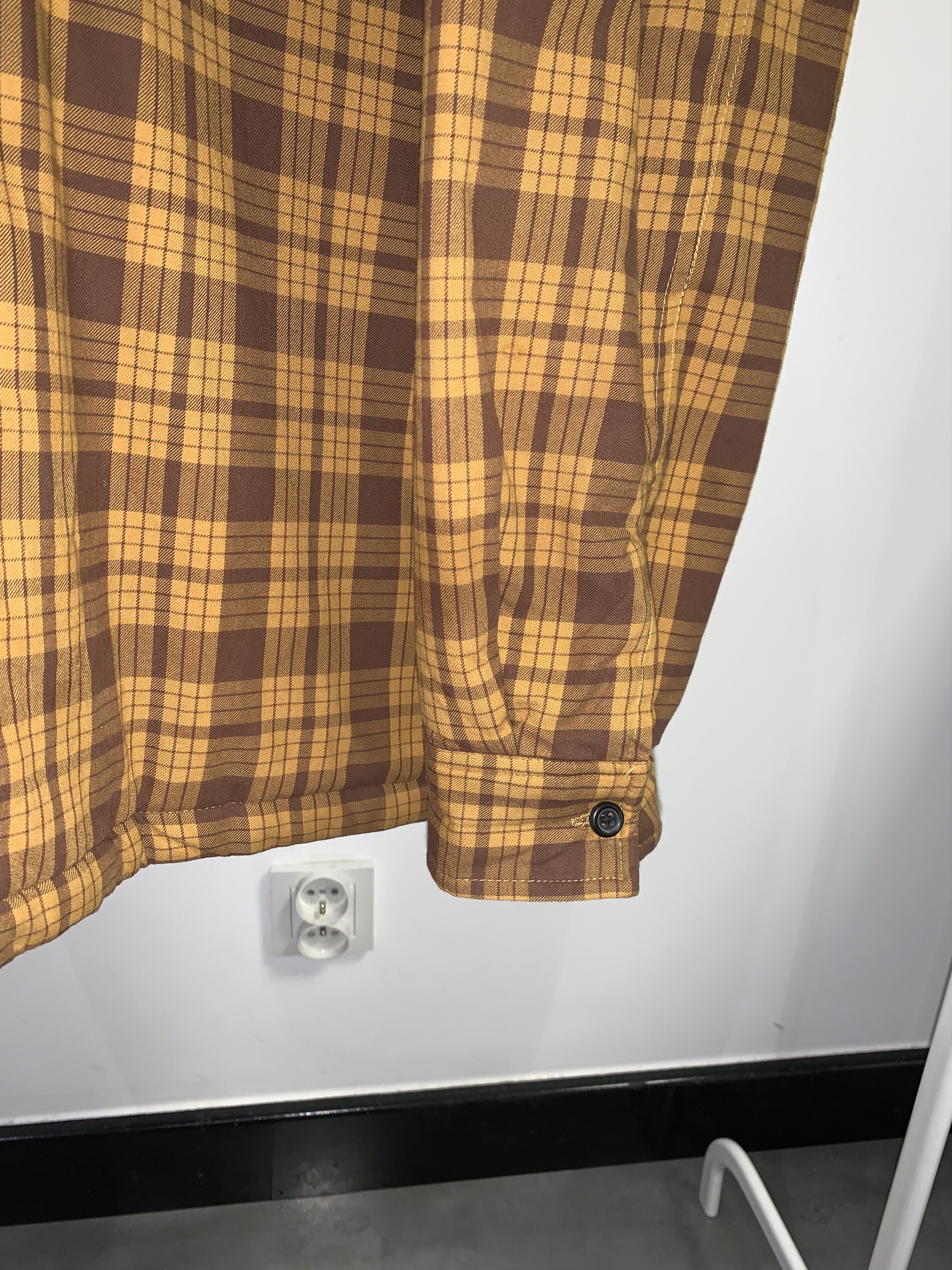 Supreme FW14 Supreme Quilted Zip Flannel Hooded Shirt Size US L / EU 52-54 / 3 - 7 Thumbnail