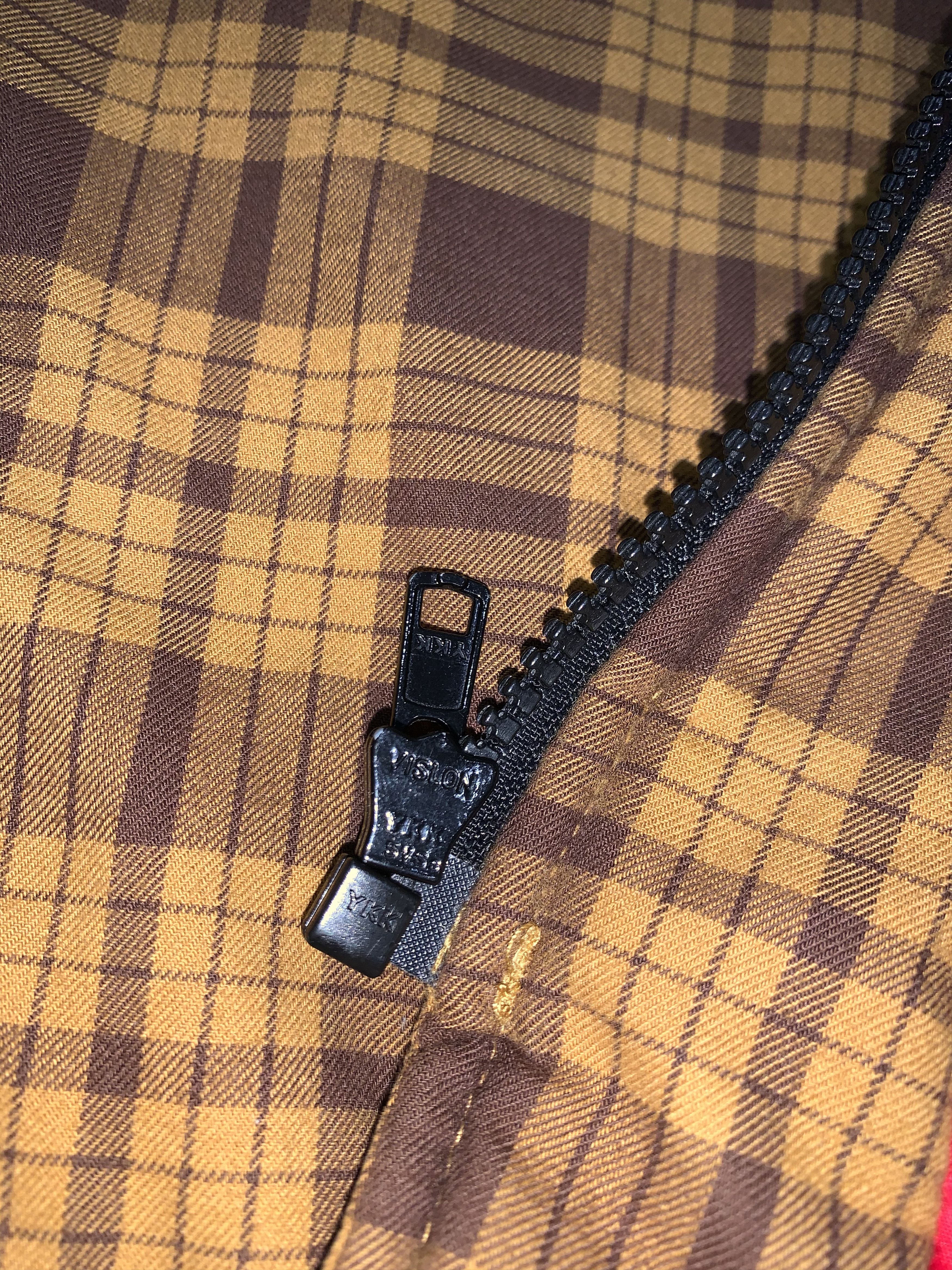 Supreme FW14 Supreme Quilted Zip Flannel Hooded Shirt Size US L / EU 52-54 / 3 - 13 Thumbnail