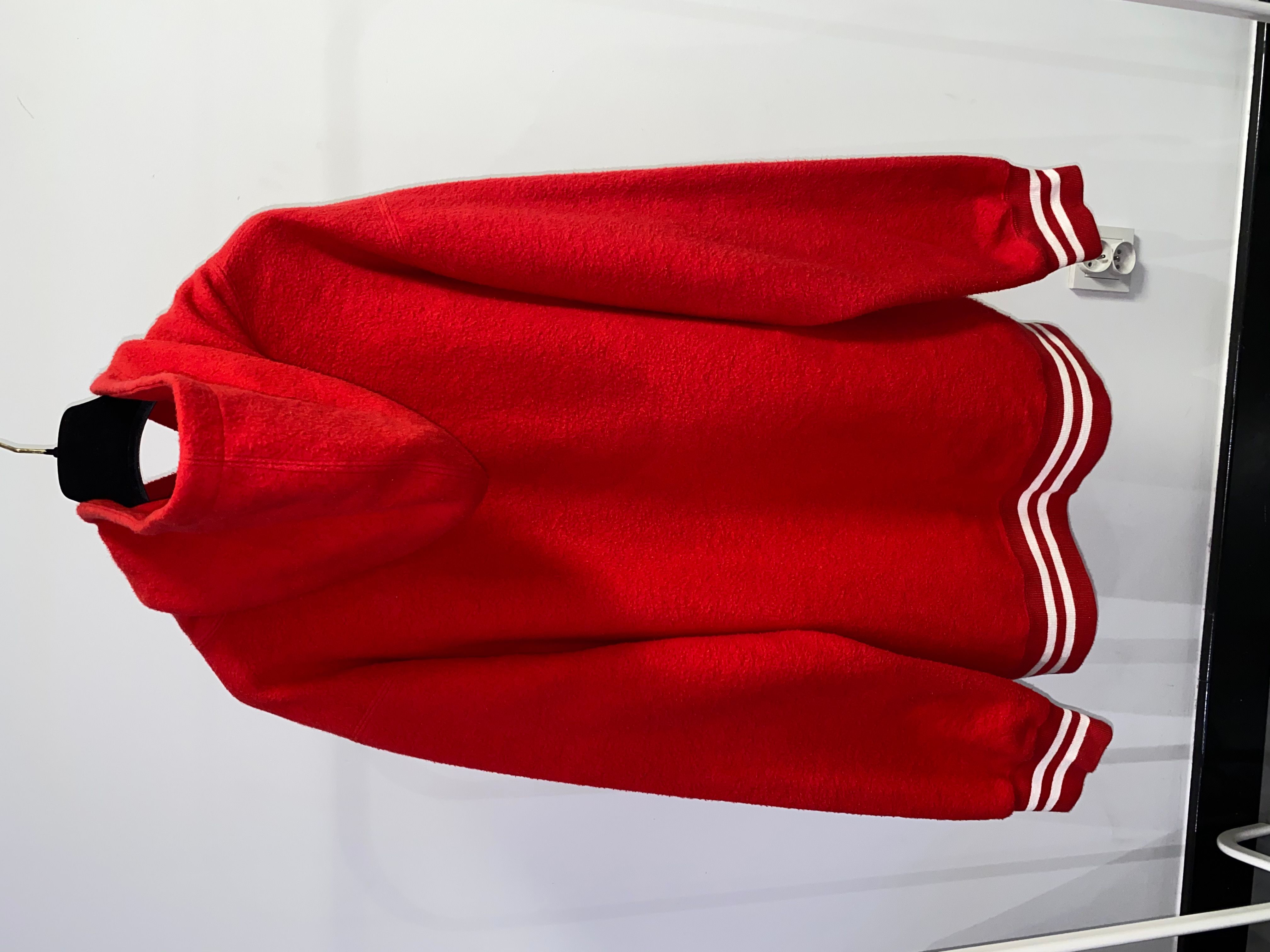 Supreme FW16 Supreme Big Logo Red Fleece Hoodie Size US XL / EU 56 / 4 - 7 Thumbnail