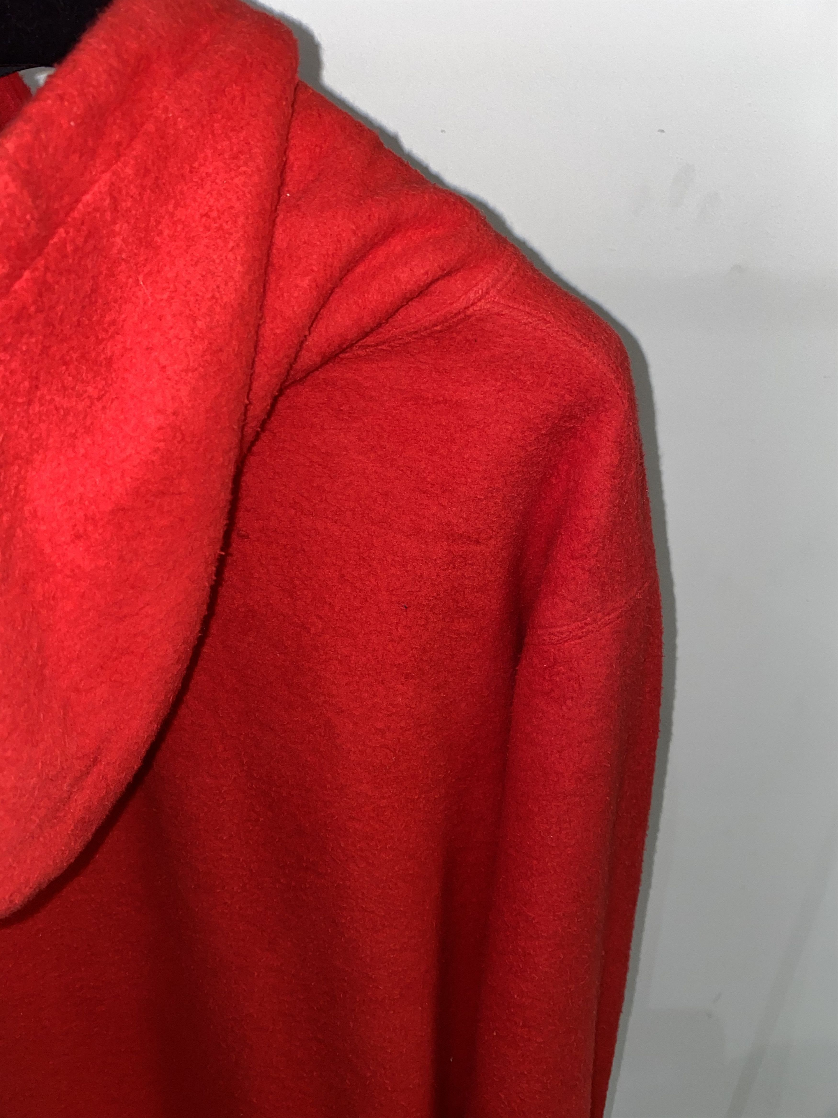 Supreme FW16 Supreme Big Logo Red Fleece Hoodie Size US XL / EU 56 / 4 - 8 Thumbnail