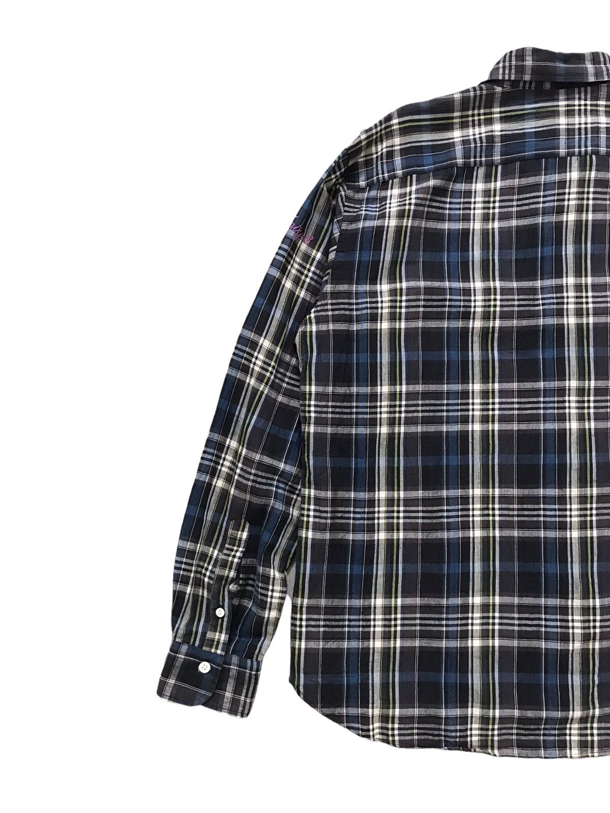 Fat Tokyo FAT TOKYO JUMBO Check Plaid Linen Shirt Size US XL / EU 56 / 4 - 8 Thumbnail