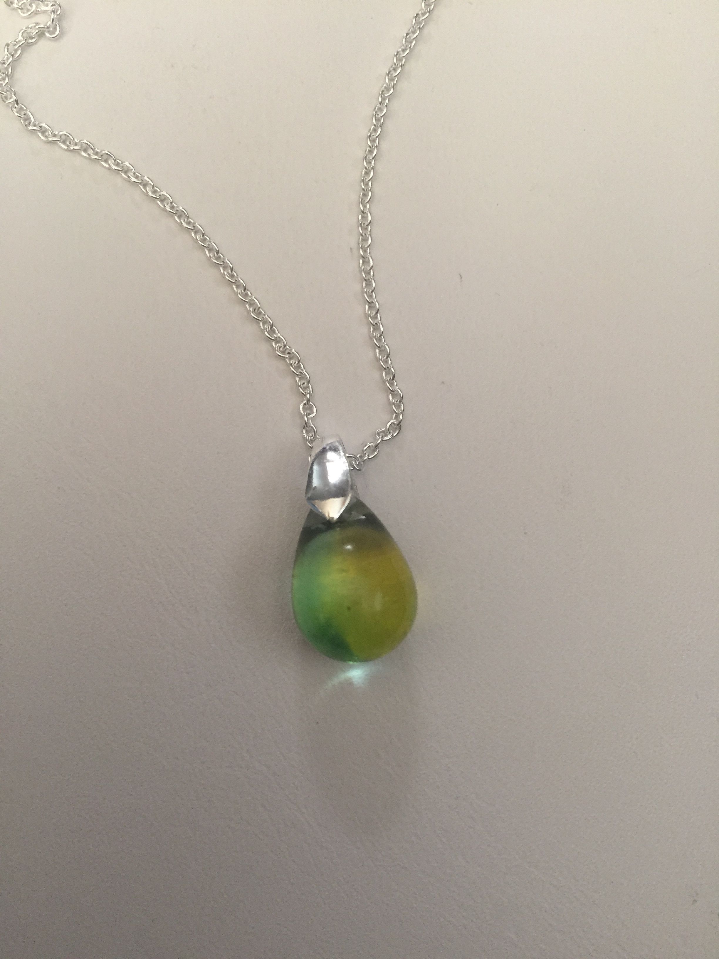 Jewelry Ocean Crystal Drop Chain Necklace Size ONE SIZE - 3 Thumbnail