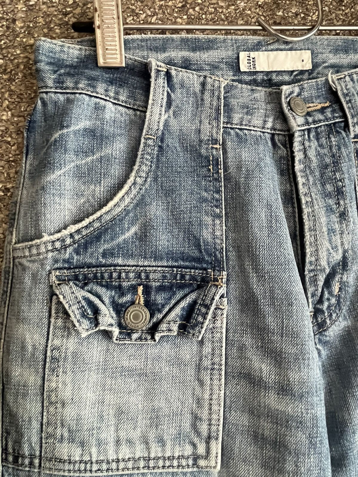 Japanese Brand International world jeans ft49 Size US 29 - 3 Thumbnail