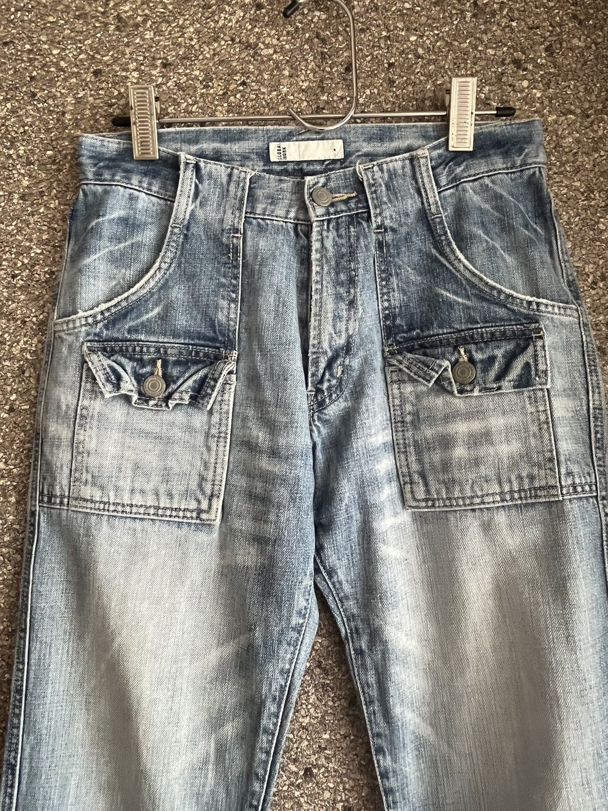 Japanese Brand International world jeans ft49 Size US 29 - 2 Thumbnail