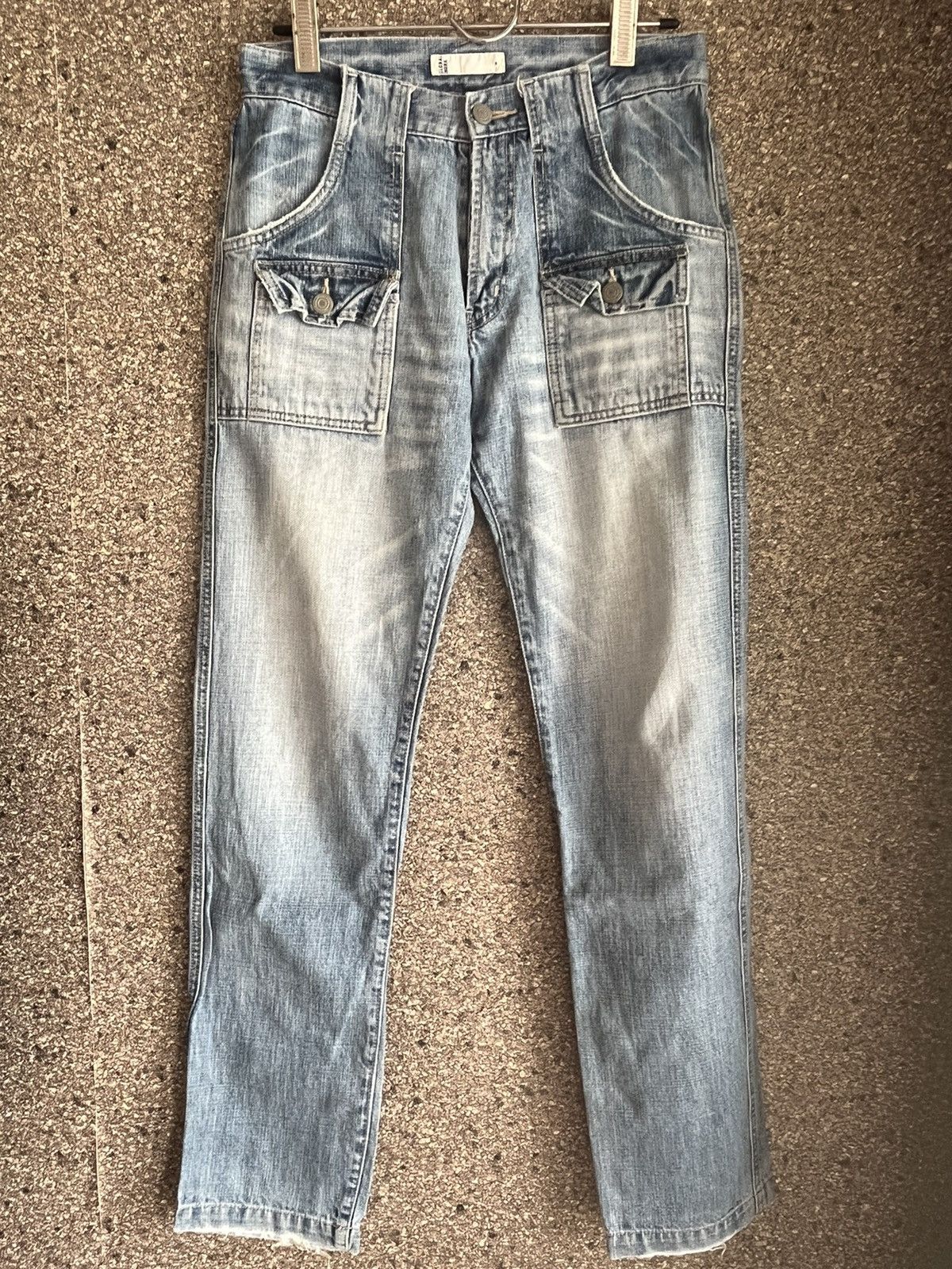 Japanese Brand International world jeans ft49 Size US 29 - 1 Thumbnail