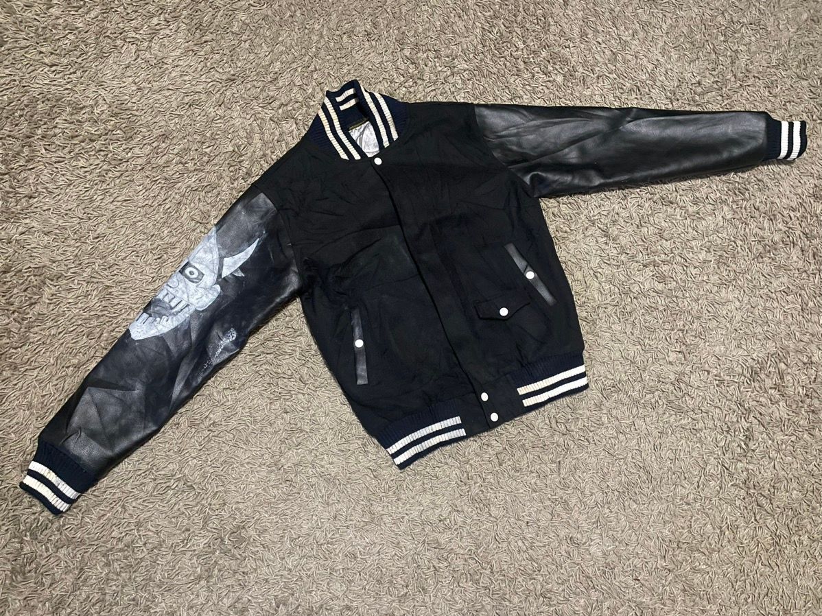 Custom Jacket Very Cool Varsity With Demons Custom Hand Painted Size US M / EU 48-50 / 2 - 1 Preview
