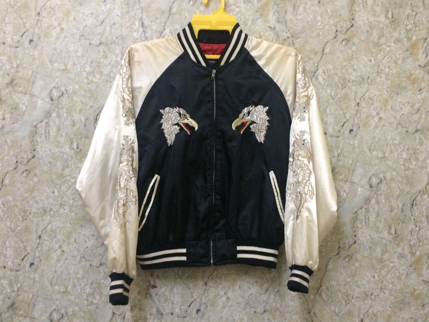 Toyo Enterprises JAPAN STREETWEAR JACKET DRAGON EMBROIDERED Size US M / EU 48-50 / 2 - 2 Thumbnail