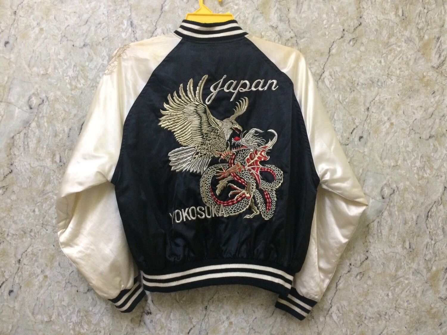 Toyo Enterprises JAPAN STREETWEAR JACKET DRAGON EMBROIDERED Size US M / EU 48-50 / 2 - 1 Thumbnail