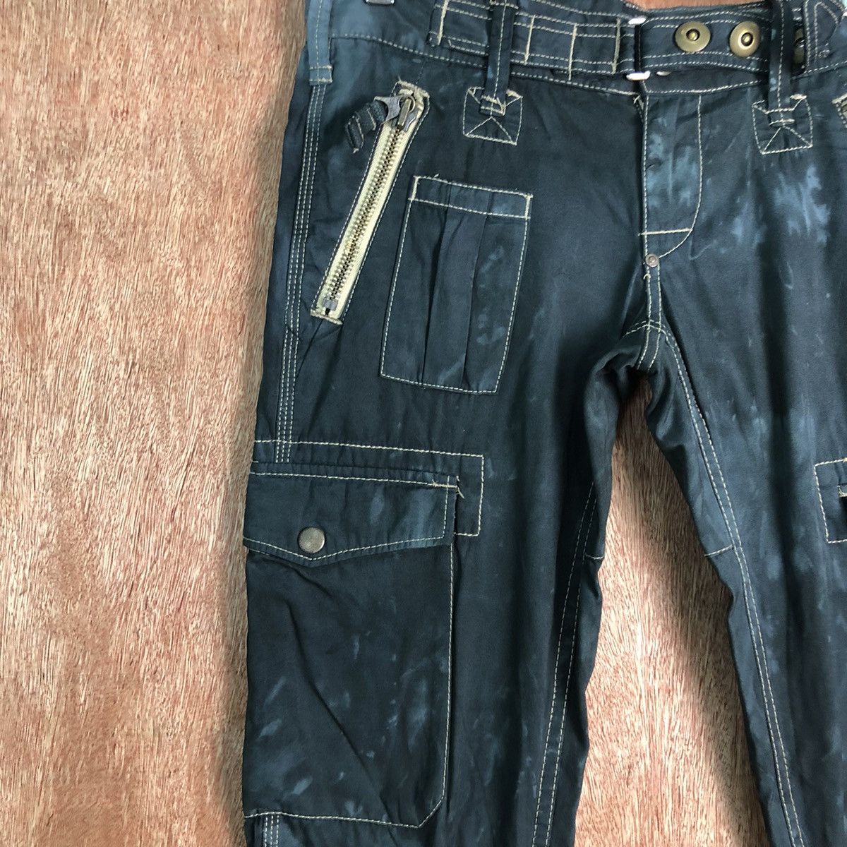 Faded Glory DLL Ralph Lauren faded Multipocket Cargo Pants #c287 Size 27" / US 4 / IT 40 - 7 Thumbnail