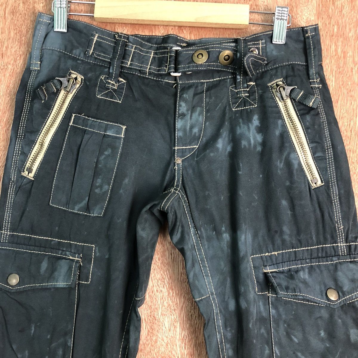 Faded Glory DLL Ralph Lauren faded Multipocket Cargo Pants #c287 Size 27" / US 4 / IT 40 - 8 Thumbnail
