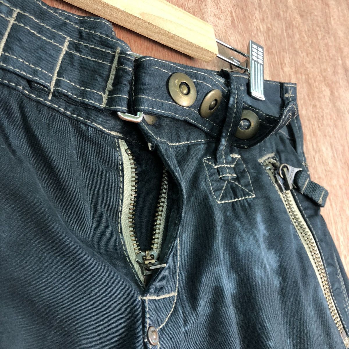 Faded Glory DLL Ralph Lauren faded Multipocket Cargo Pants #c287 Size 27" / US 4 / IT 40 - 9 Thumbnail
