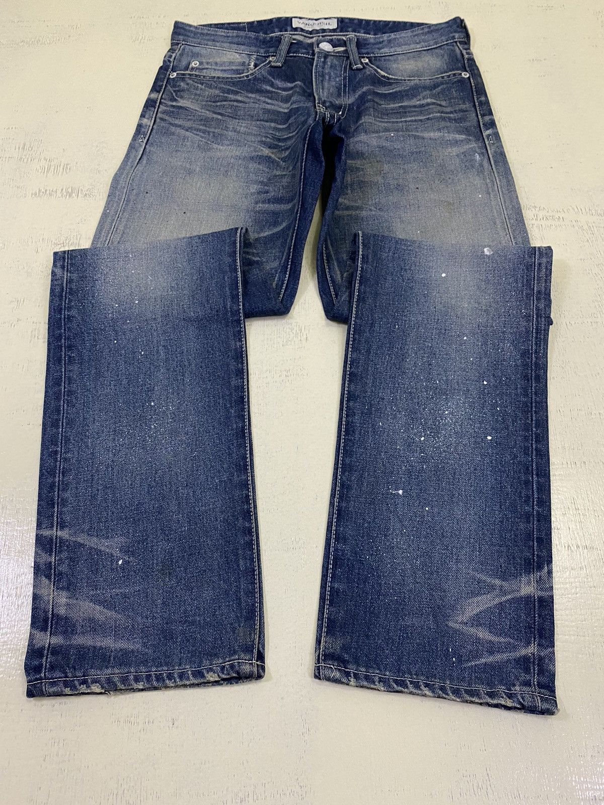 Vanquish Vanquish Japan Distressed Painter Demin Size US 30 / EU 46 - 7 Thumbnail