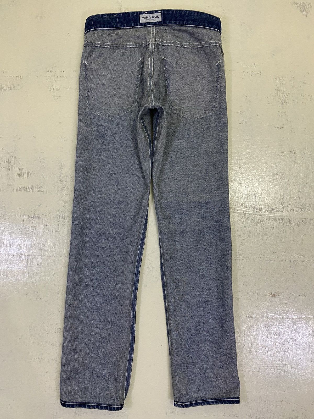 Vanquish Vanquish Japan Distressed Painter Demin Size US 30 / EU 46 - 14 Thumbnail