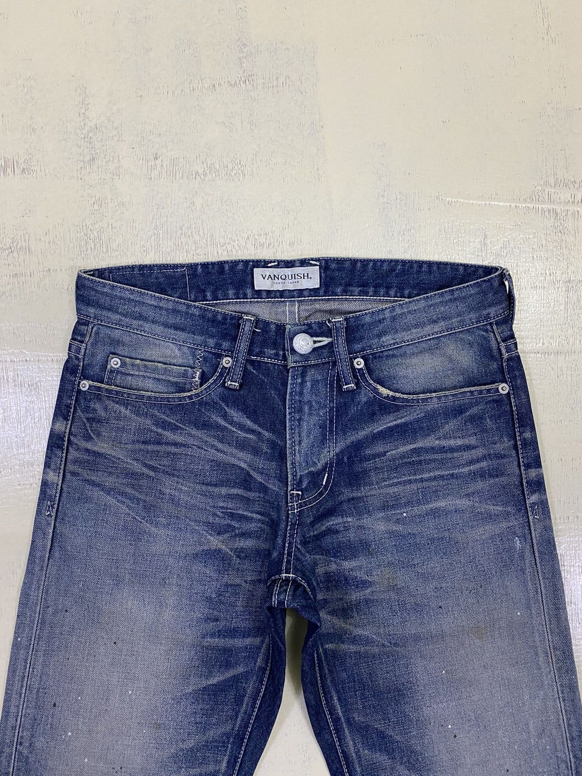 Vanquish Vanquish Japan Distressed Painter Demin Size US 30 / EU 46 - 5 Thumbnail