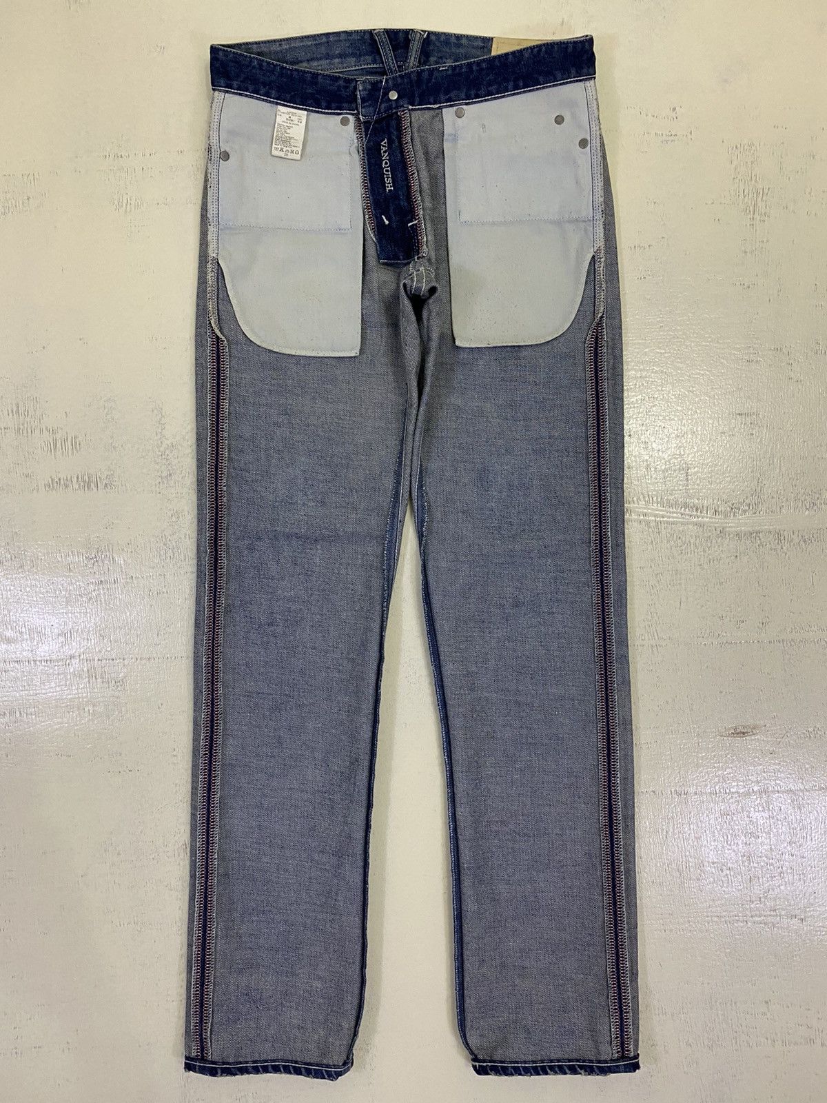 Vanquish Vanquish Japan Distressed Painter Demin Size US 30 / EU 46 - 13 Thumbnail