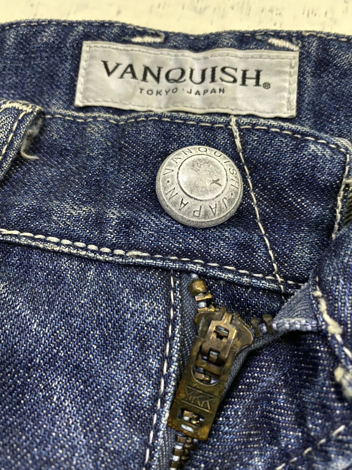 Vanquish Vanquish Japan Distressed Painter Demin Size US 30 / EU 46 - 16 Thumbnail