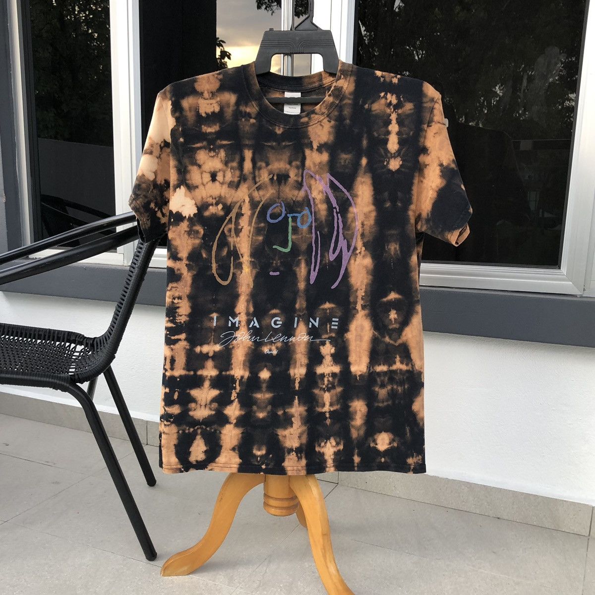 Band Tees Imagine John Lennon Tie Dye T-shirt Size US M / EU 48-50 / 2 - 8 Thumbnail