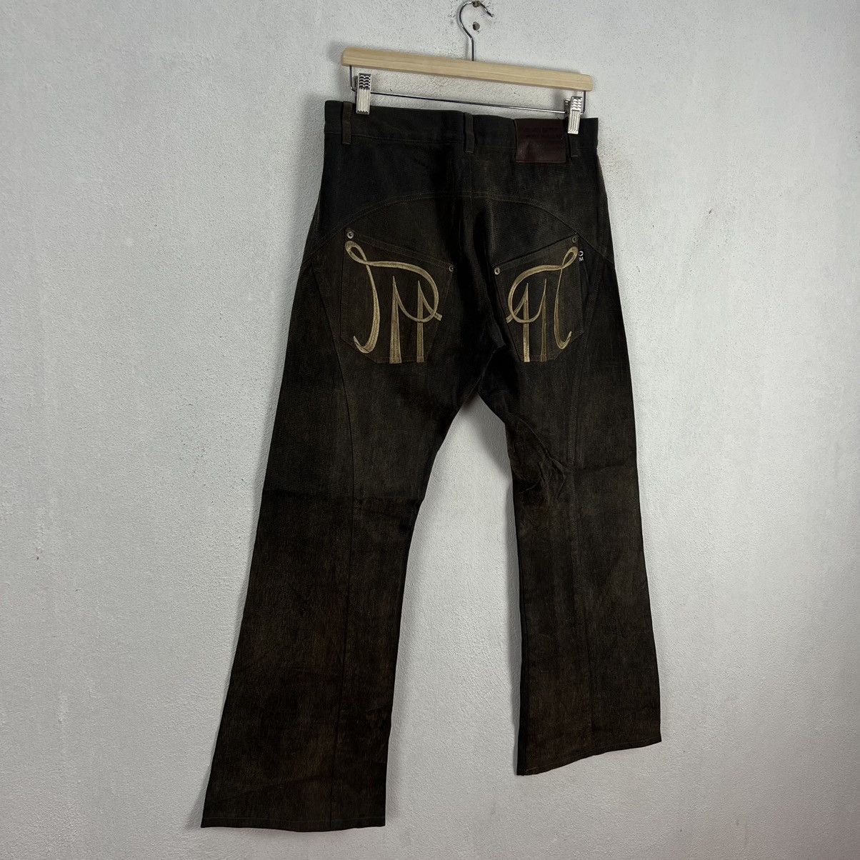 Japanese Brand VINTAGE MORGAN HOMME JAPAN DISTRESSED DENIM PANTS Size US 30 / EU 46 - 2 Thumbnail