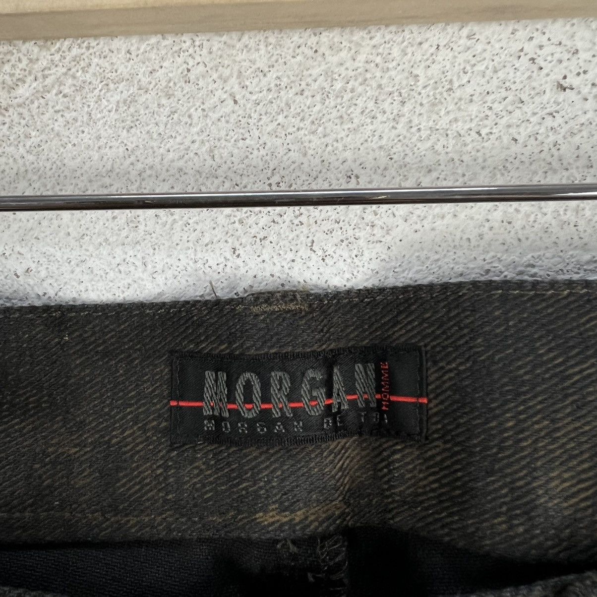 Japanese Brand VINTAGE MORGAN HOMME JAPAN DISTRESSED DENIM PANTS Size US 30 / EU 46 - 13 Thumbnail