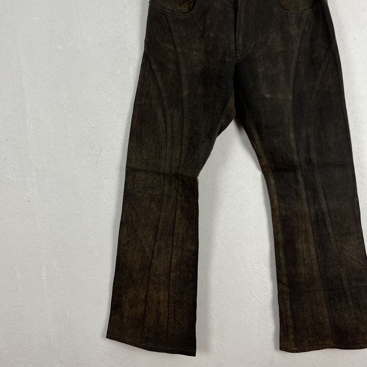 Japanese Brand VINTAGE MORGAN HOMME JAPAN DISTRESSED DENIM PANTS Size US 30 / EU 46 - 8 Thumbnail