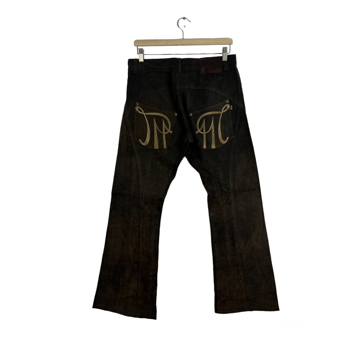 Japanese Brand VINTAGE MORGAN HOMME JAPAN DISTRESSED DENIM PANTS Size US 30 / EU 46 - 1 Thumbnail
