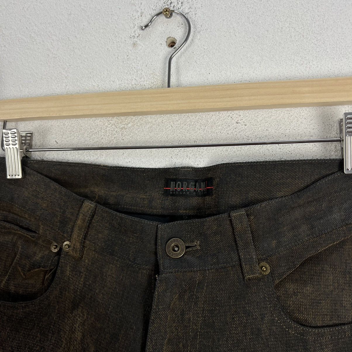 Japanese Brand VINTAGE MORGAN HOMME JAPAN DISTRESSED DENIM PANTS Size US 30 / EU 46 - 11 Thumbnail